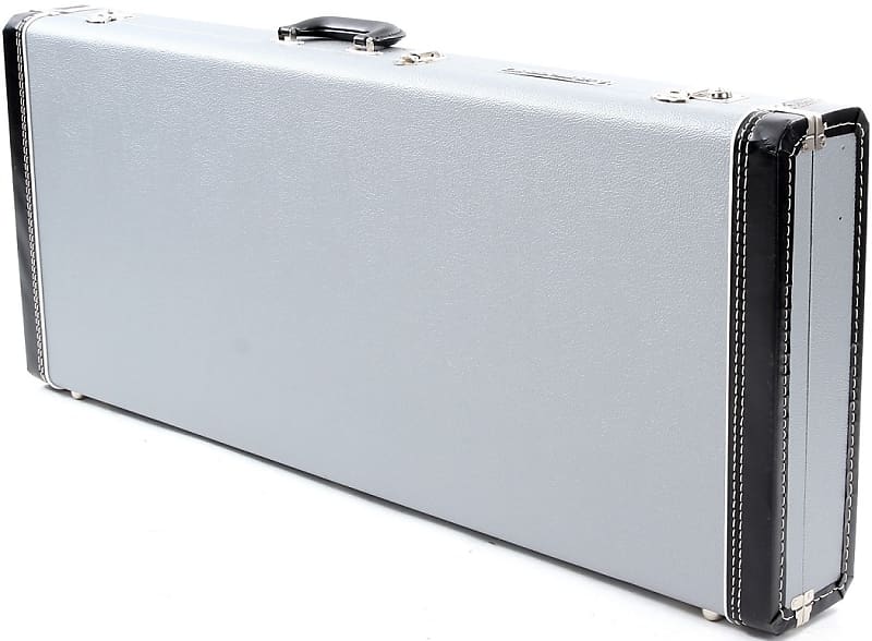 Rickenbacker 381 381/12 Vintage Style Silver Hard Case