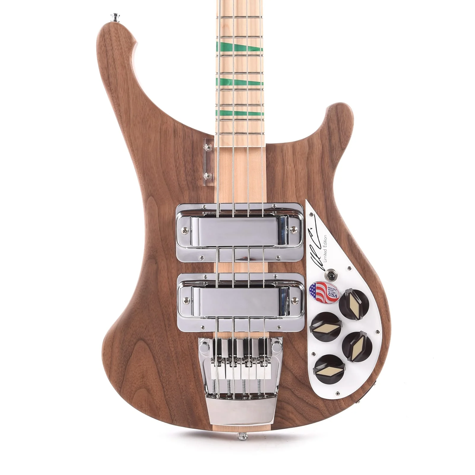Rickenbacker 4003AC Al Cisneros Signature Limited Edition Bass Guitar Walnut W Case