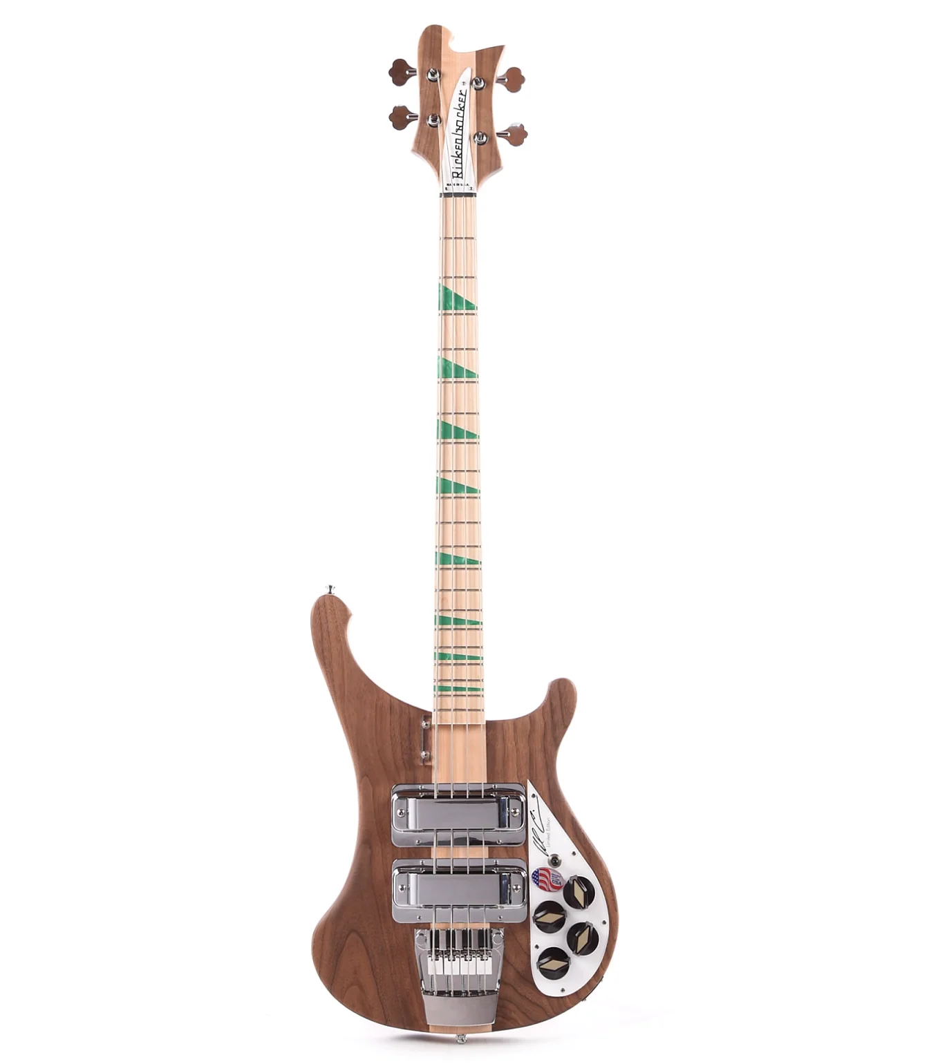 Rickenbacker 4003AC Al Cisneros Signature Limited Edition Bass Guitar Walnut W Case - Image 2