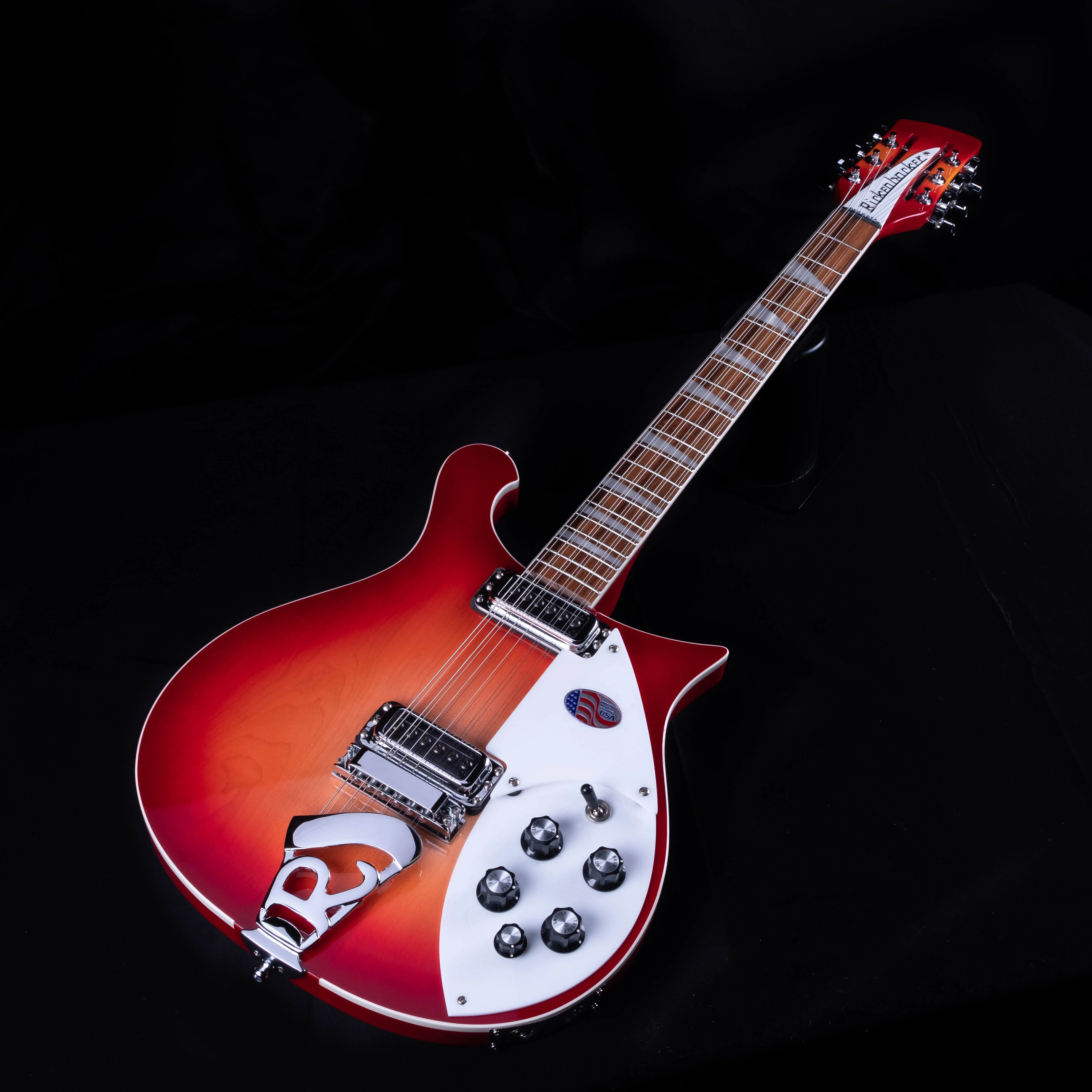 Rickenbacker 620/12FG Twelve String Fireglo Solid Body Guitar With OHSC - Image 3