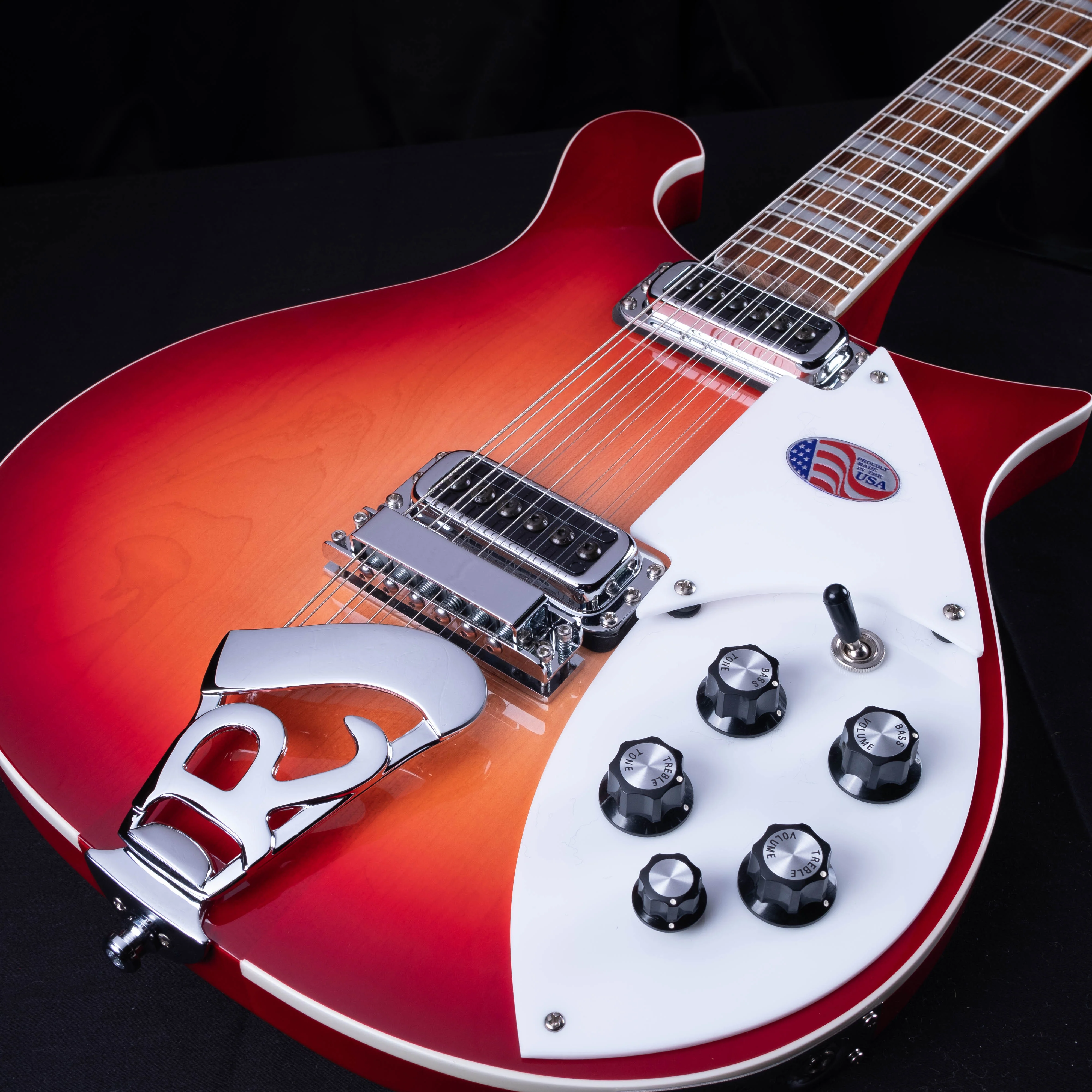 Rickenbacker 620/12FG Twelve String Fireglo Solid Body Guitar With OHSC - Image 4
