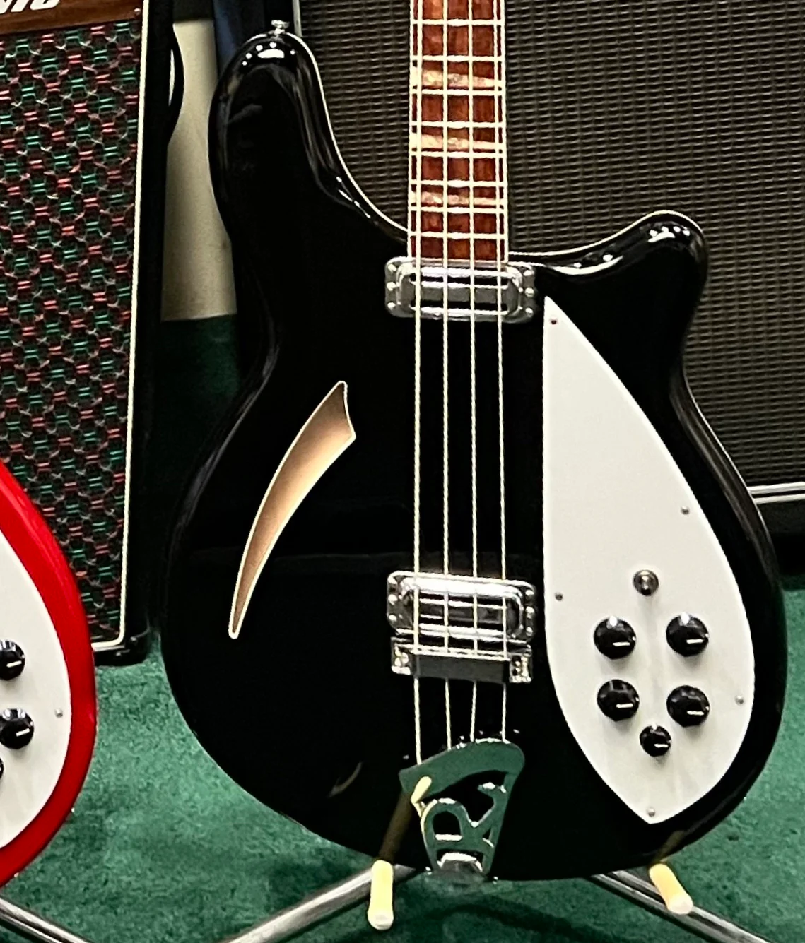 Rickenbacker 4005V JG JetGlo Semi Hollow Bass Guitar PRE ORDER