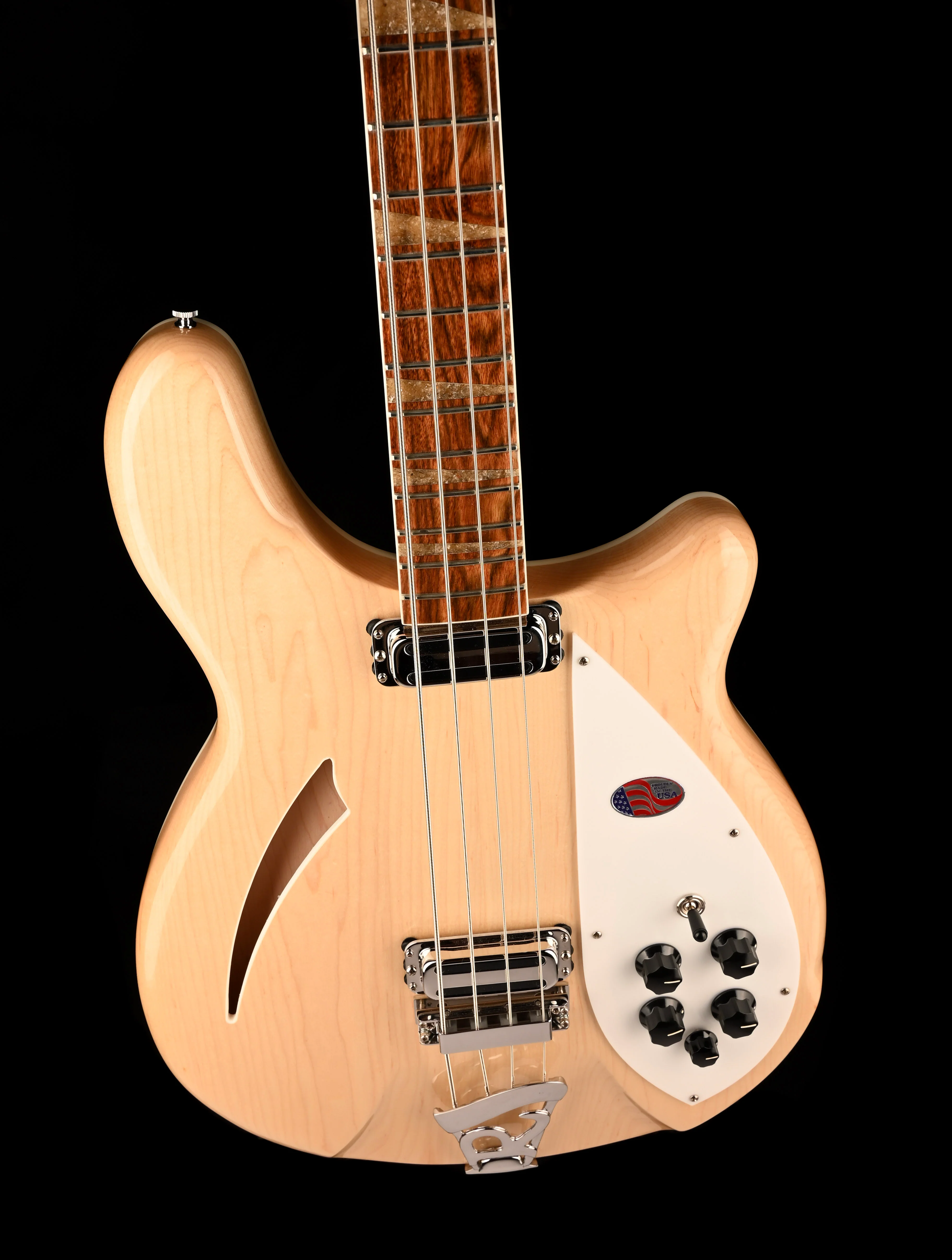 Rickenbacker 4005V MG MapleGlo Semi Hollow Bass Guitar IN STOCK - Image 4