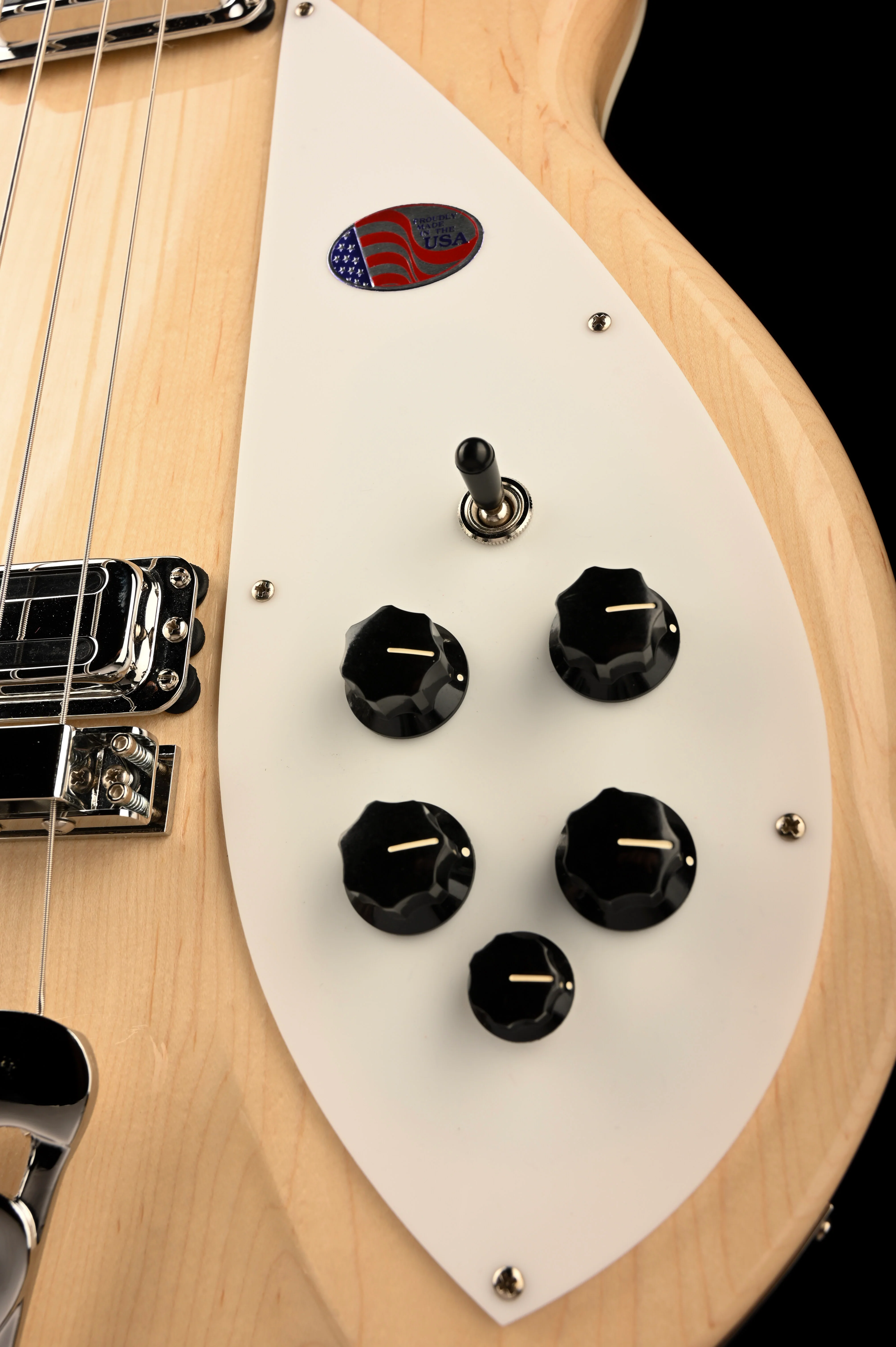 Rickenbacker 4005V MG MapleGlo Semi Hollow Bass Guitar IN STOCK - Image 8