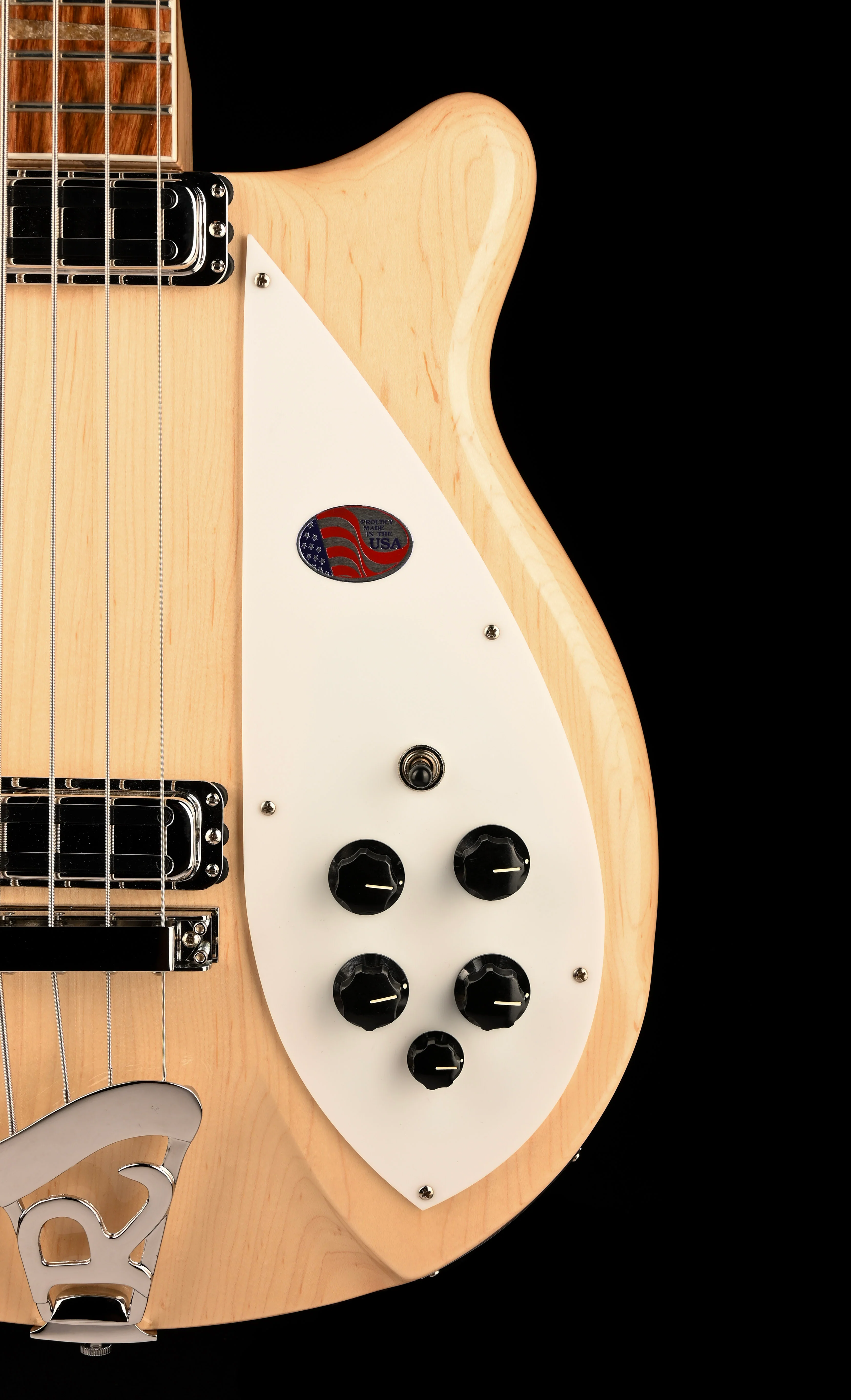 Rickenbacker 4005V MG MapleGlo Semi Hollow Bass Guitar IN STOCK - Image 9
