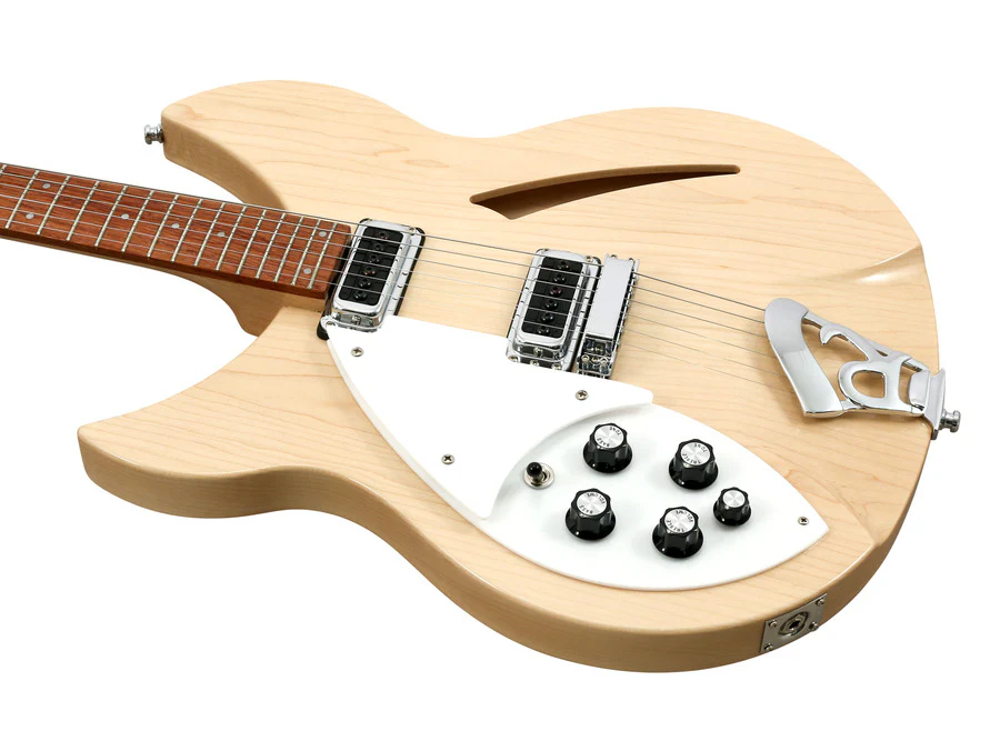 Rickenbacker Left Handed 330LHMG Semi Hollow Six String Mapleglo - Image 6