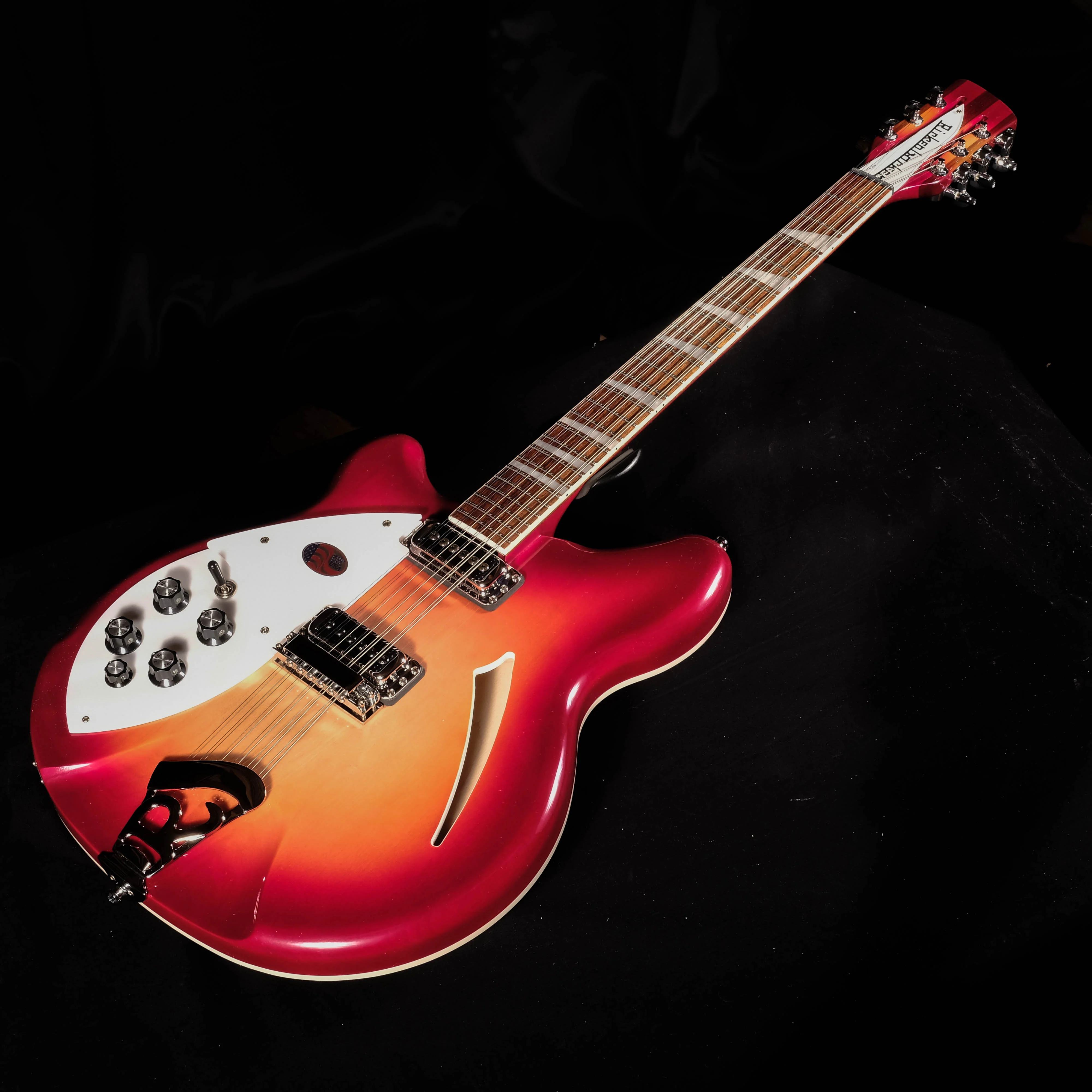 Rickenbacker Left Handed 360/12FG LH FireGlo Semi Hollow Lefty Electric Guitar - Image 3
