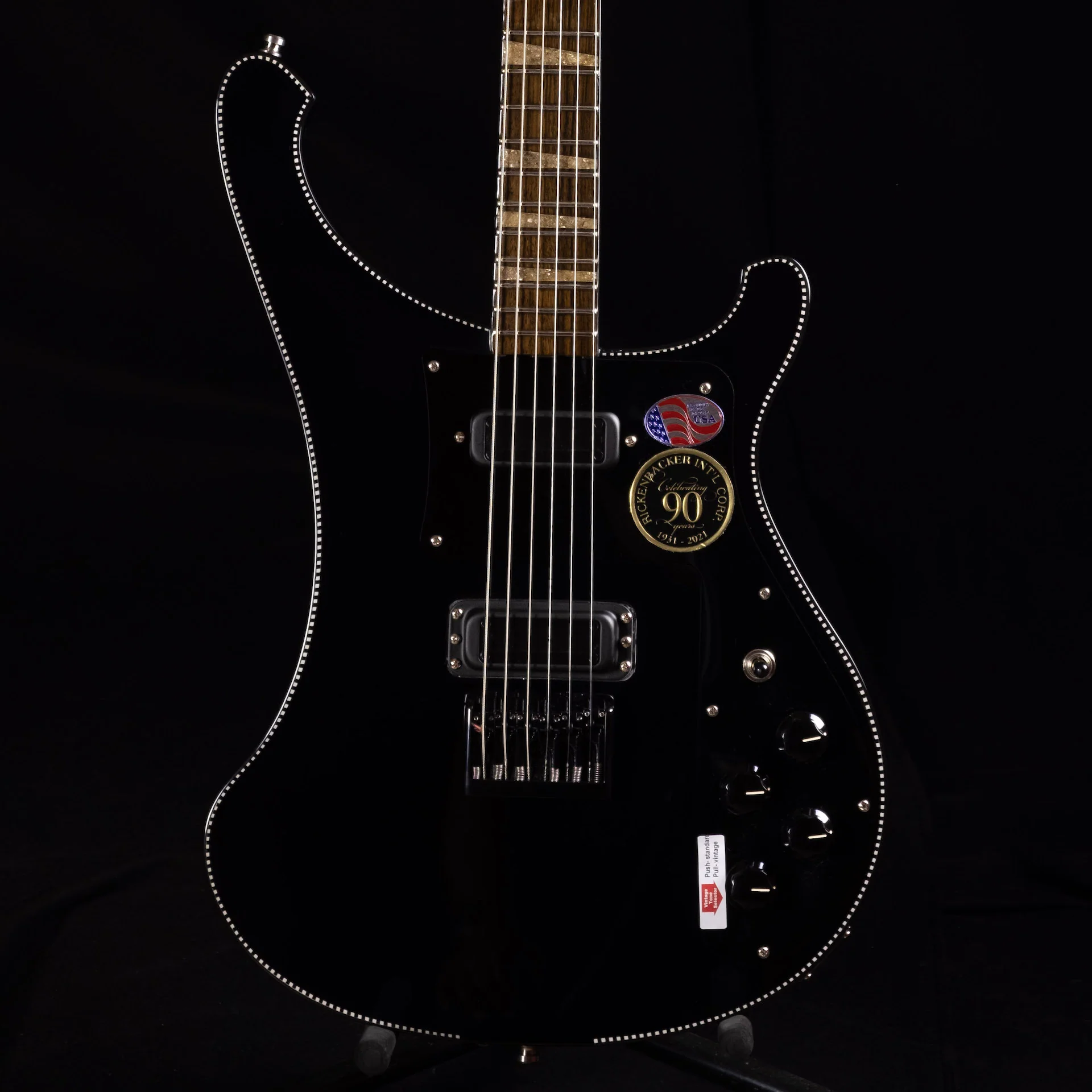 Rickenbacker Limited Edition 90th Anniversary 480XC JG JetGlo IN STOCK!!