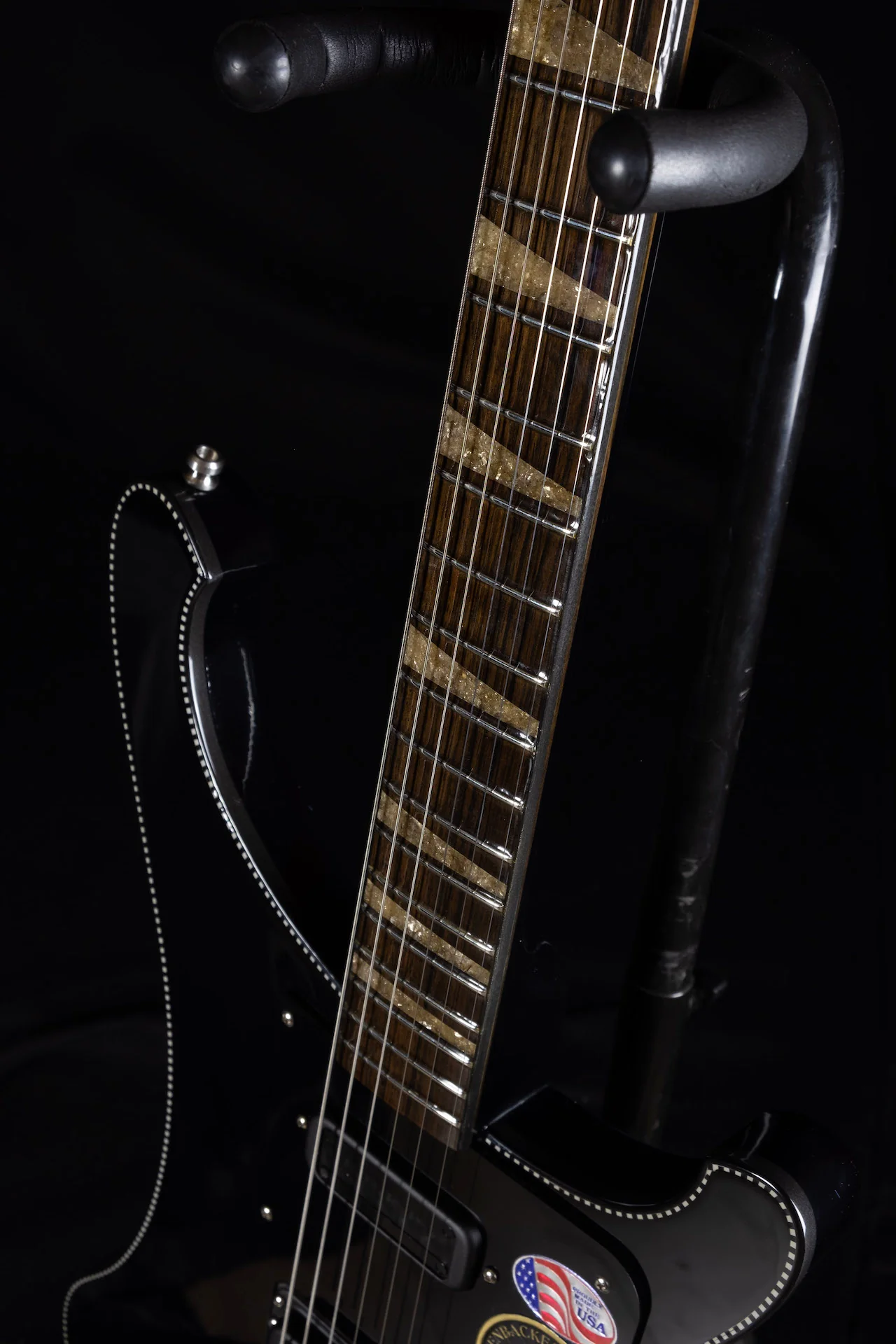 Rickenbacker Limited Edition 90th Anniversary 480XC JG JetGlo IN STOCK!! - Image 5