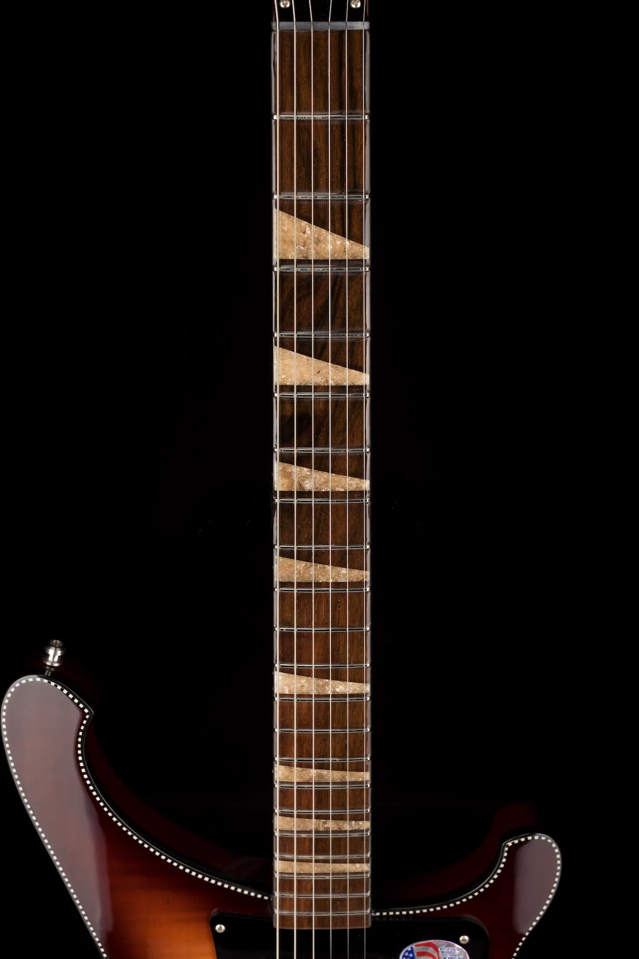 Rickenbacker Limited Edition 90th Anniversary 480XC TBG TobaccoGlo Guitar - Image 13
