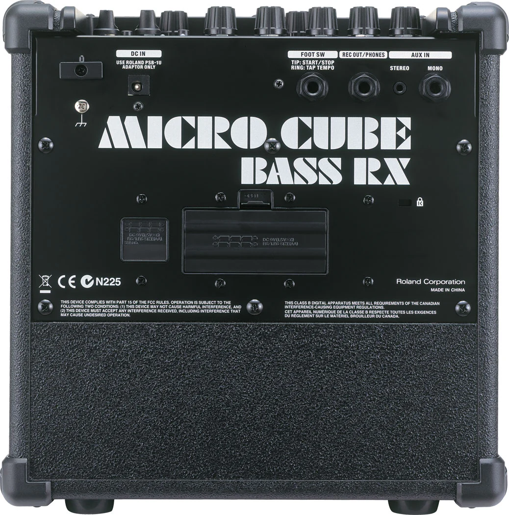 Roland Micro Cube Bass RX Portable Bass Amplifier Combo - Image 4