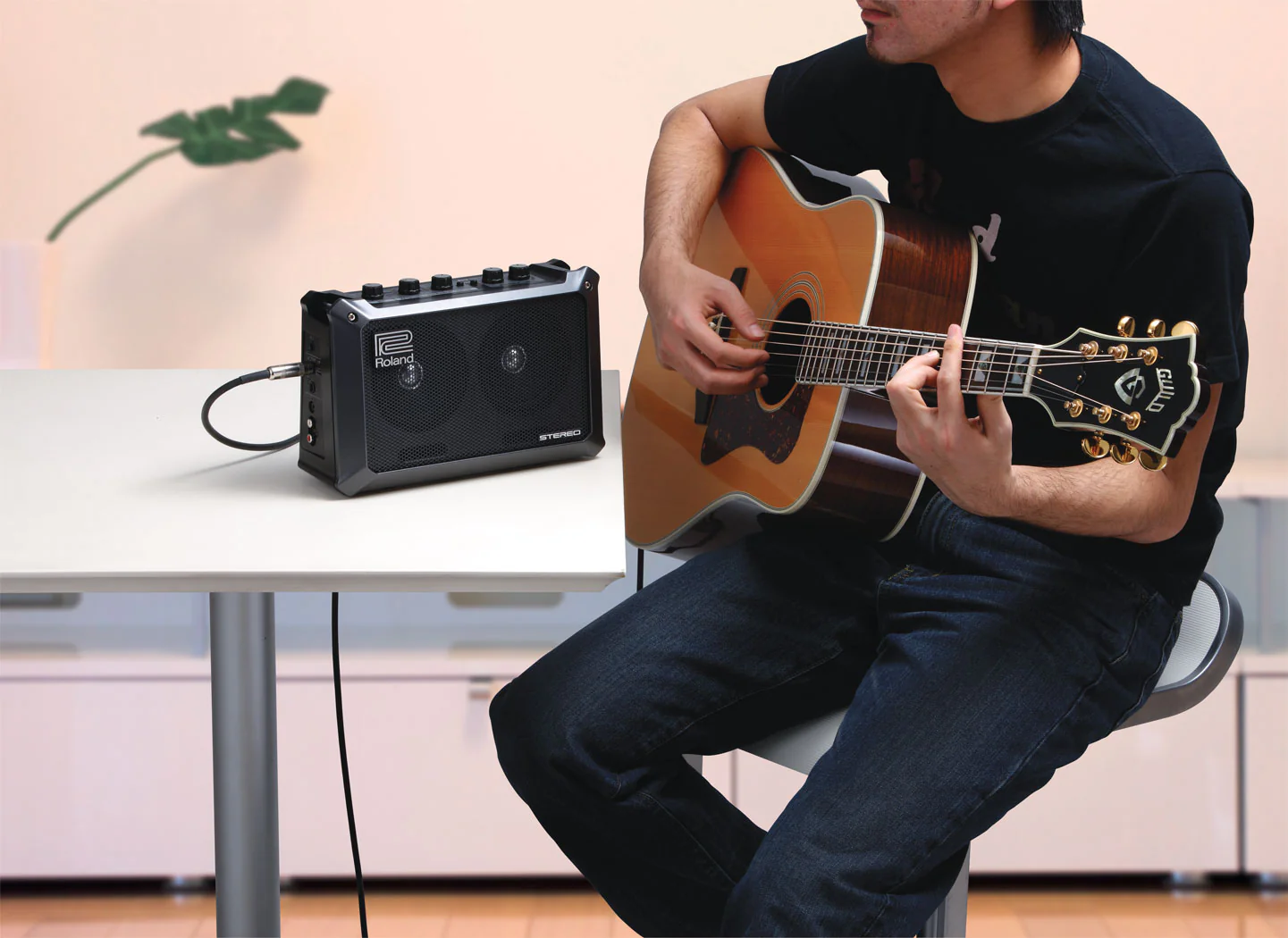 Roland Mobile Cube Mini Guitar Amplifier Combo - Image 3