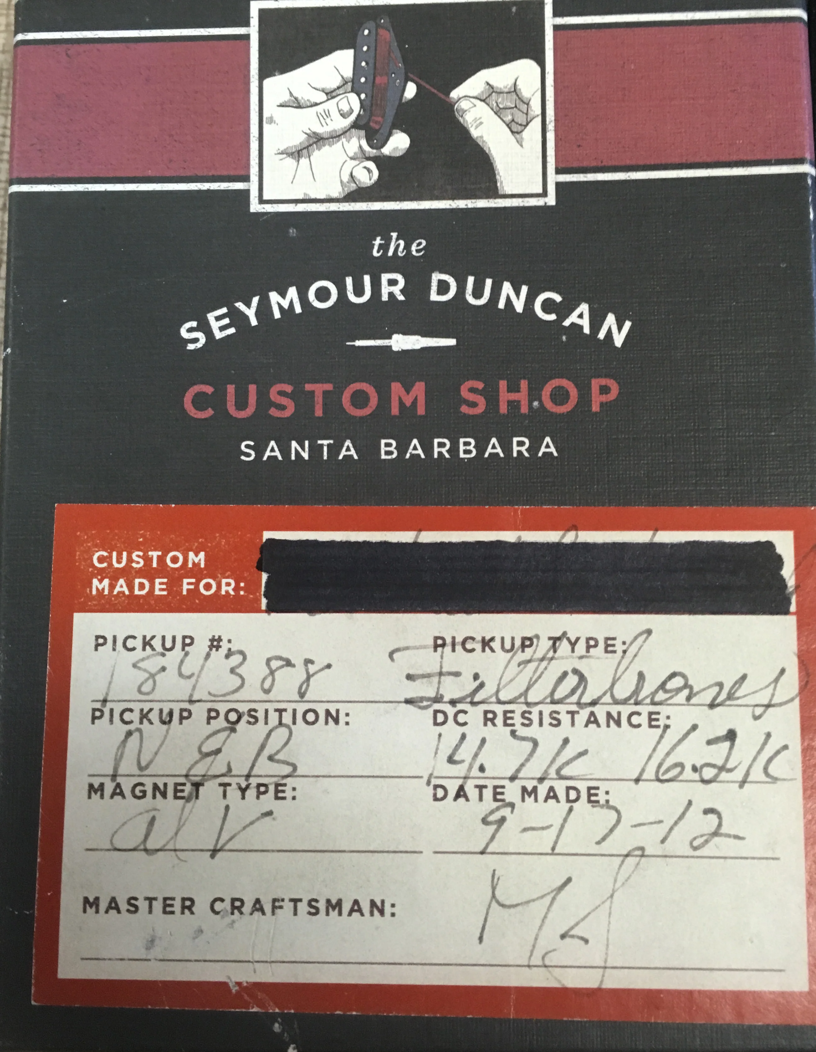 Seymour Duncan Custom Shop Filtertrons Set Gold - 184388 - Image 2