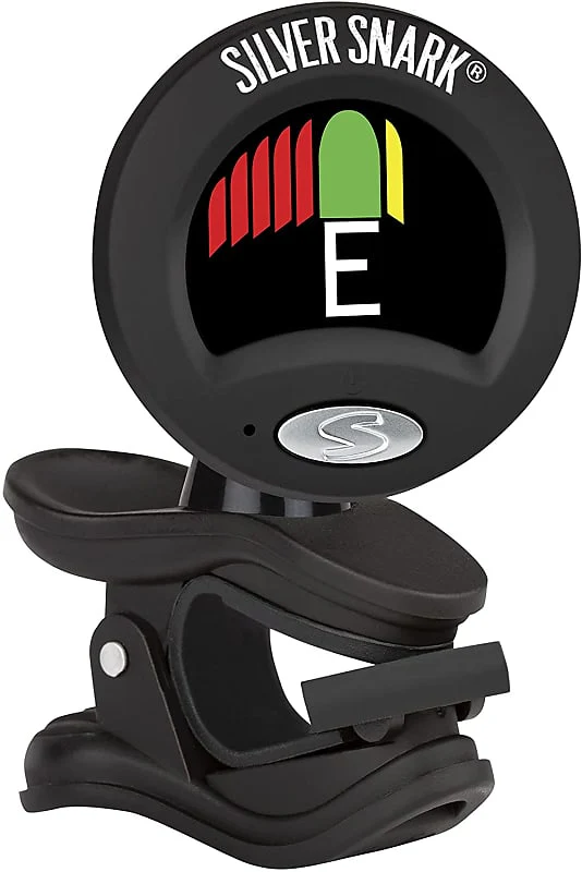 Snark Silver Snark Clip-On Chromatic Tuner Black/Silver SIL-BLK - Image 2