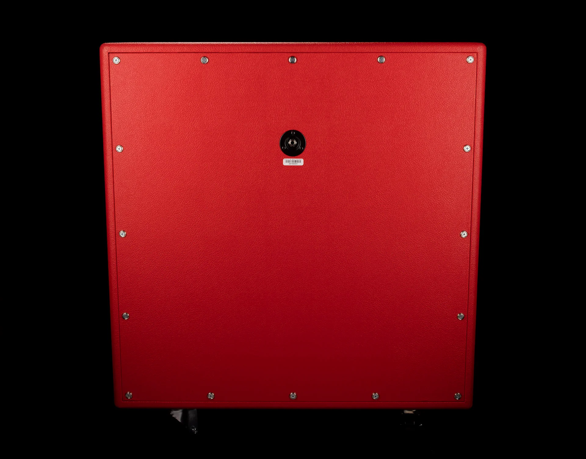 Soldano 4x12" Straight Custom Guitar Amp Cab Red Bronco - Image 4