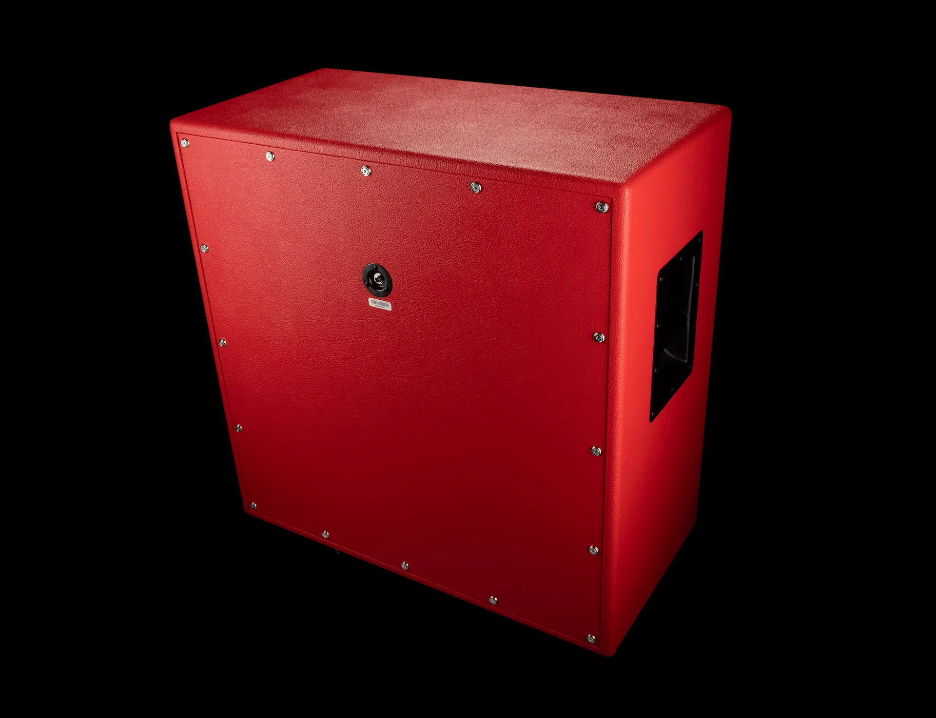 Soldano 4x12" Straight Custom Guitar Amp Cab Red Bronco - Image 5