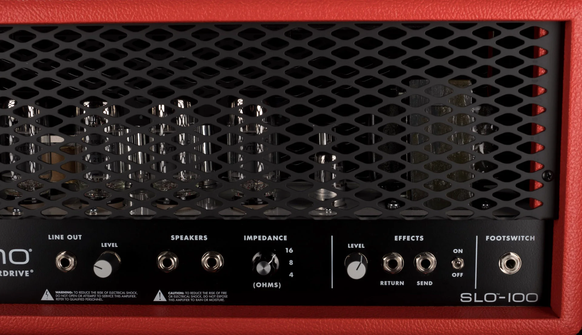 Soldano SLO-100 Super Lead Overdrive Custom Guitar Amp Head Red Bronco - Image 11
