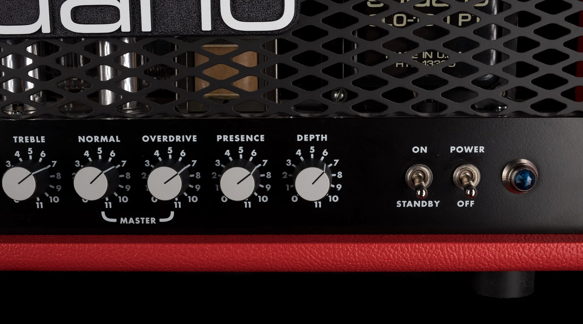 Soldano SLO-100 Super Lead Overdrive Custom Guitar Amp Head Red Bronco - Image 6