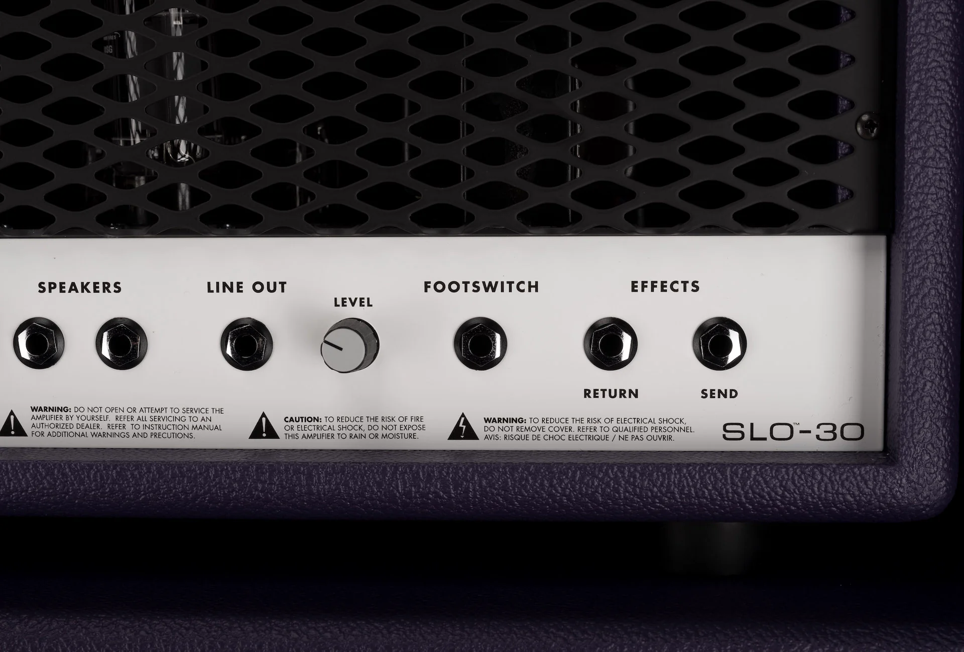 Soldano SLO-30 Custom Super Lead Overdrive 30-Watt Purple Guitar Amp Head - Image 9