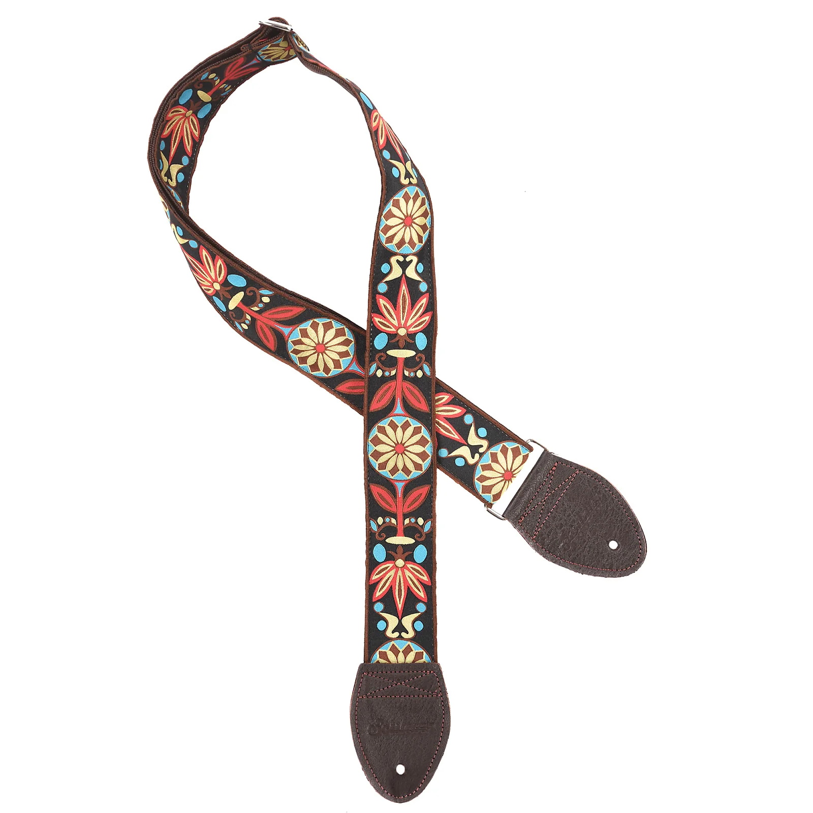 Souldier GS0661BR02DB Souldier Daisy Nutmeg (Brown Belt & Dark Brown Ends) Guitar Strap