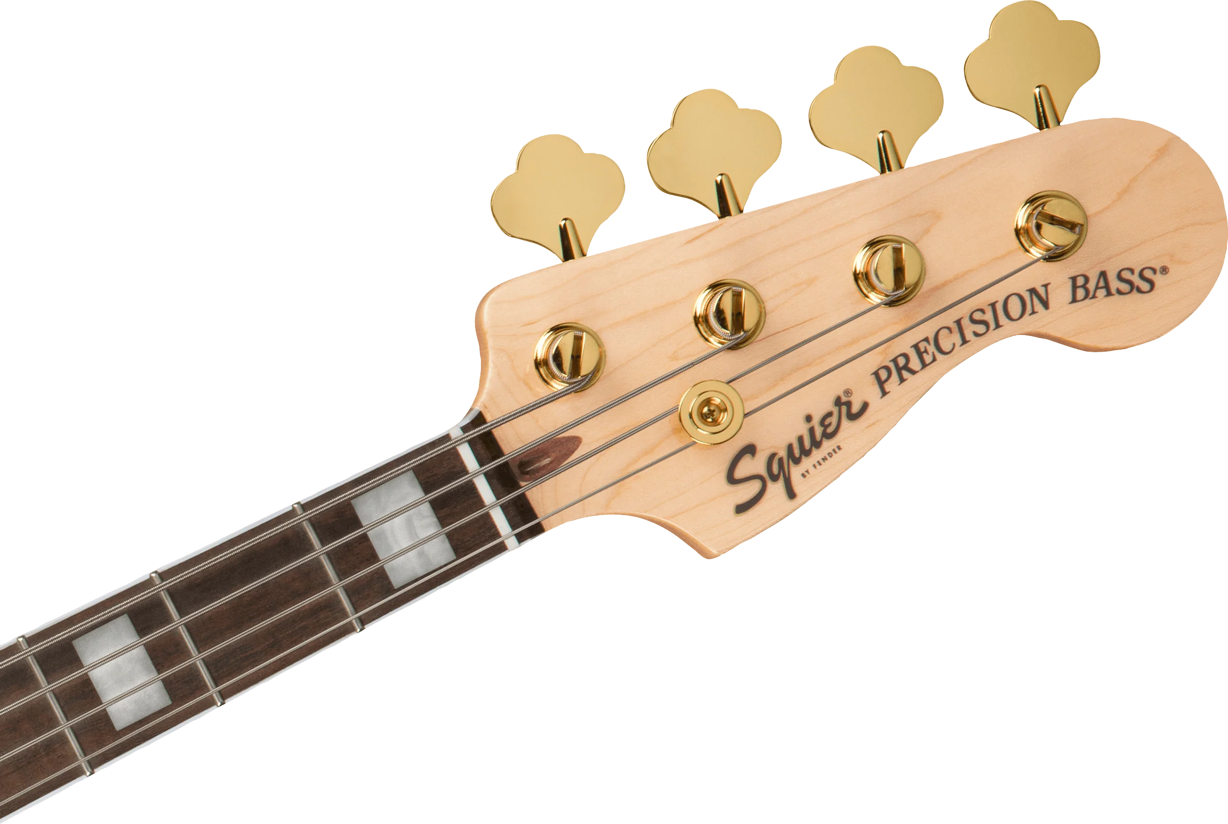 Squier 40th Anniversary Precision Bass Gold Edition Lake Placid Blue Bass Guitar - Image 5