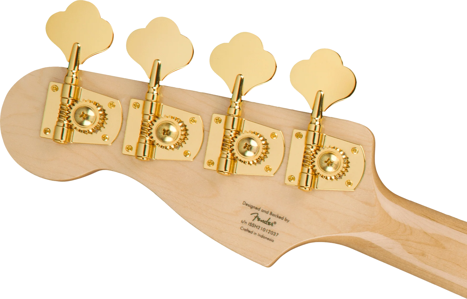 Squier 40th Anniversary Precision Bass Gold Edition Lake Placid Blue Bass Guitar - Image 6