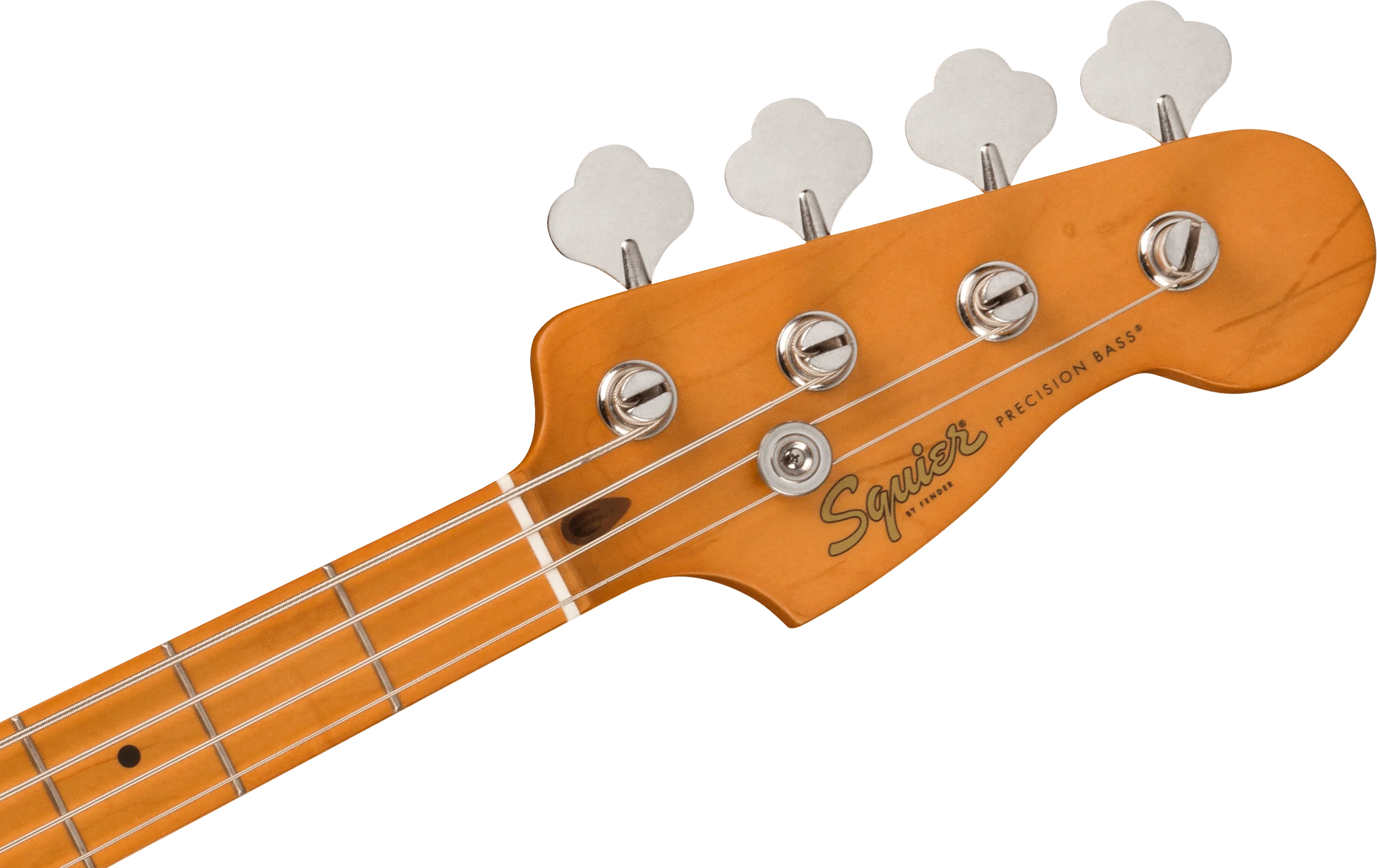 Squier 40th Anniversary Precision Bass Vintage Edition Satin Dakota Red Bass Guitar - Image 6