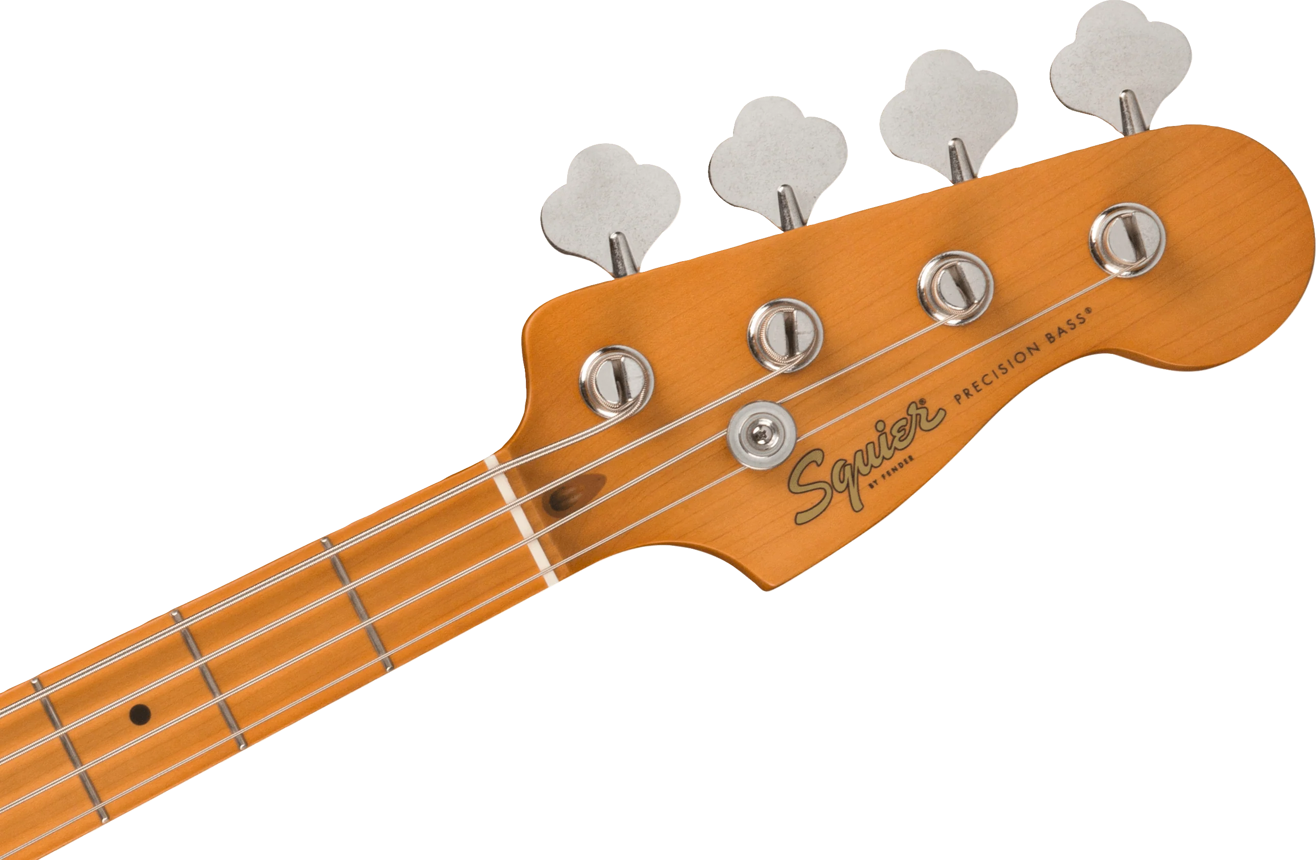 Squier 40th Anniversary Precision Bass Vintage Edition Satin Vintage Blonde Bass Guitar - Image 6