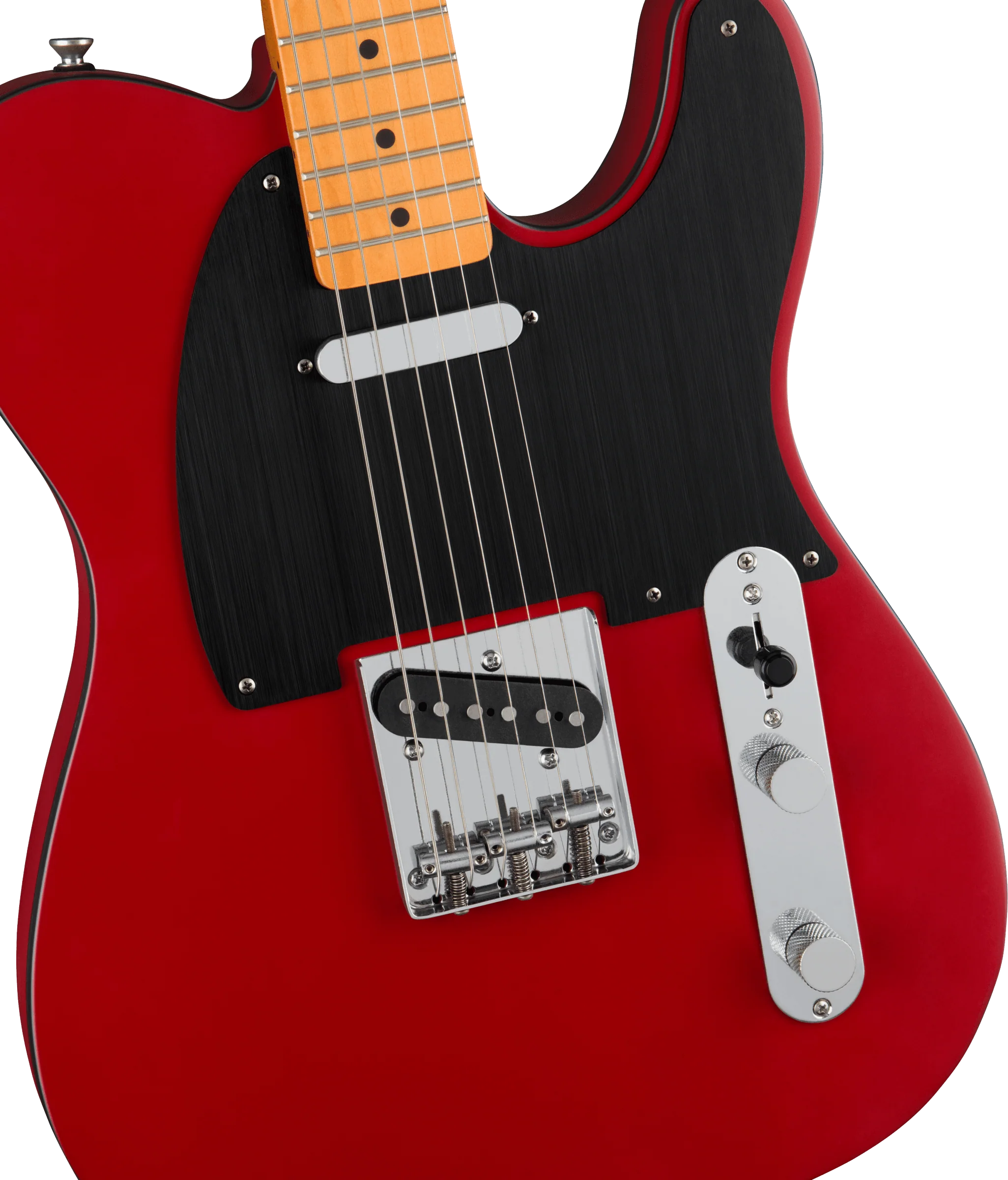 Squier 40th Anniversary Telecaster Vintage Edition Satin Dakota Red Electric Guitar - Image 3