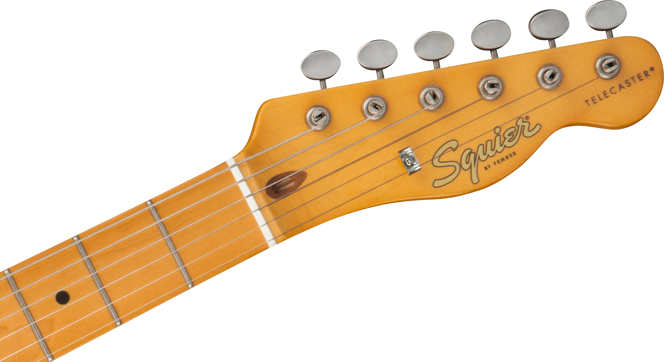 Squier 40th Anniversary Telecaster Vintage Edition Satin Dakota Red Electric Guitar - Image 6