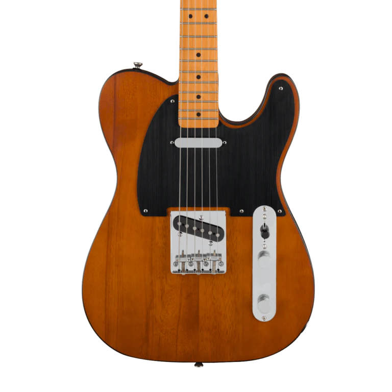 Squier 40th Anniversary Telecaster Vintage Edition Satin Mocha Electric Guitar