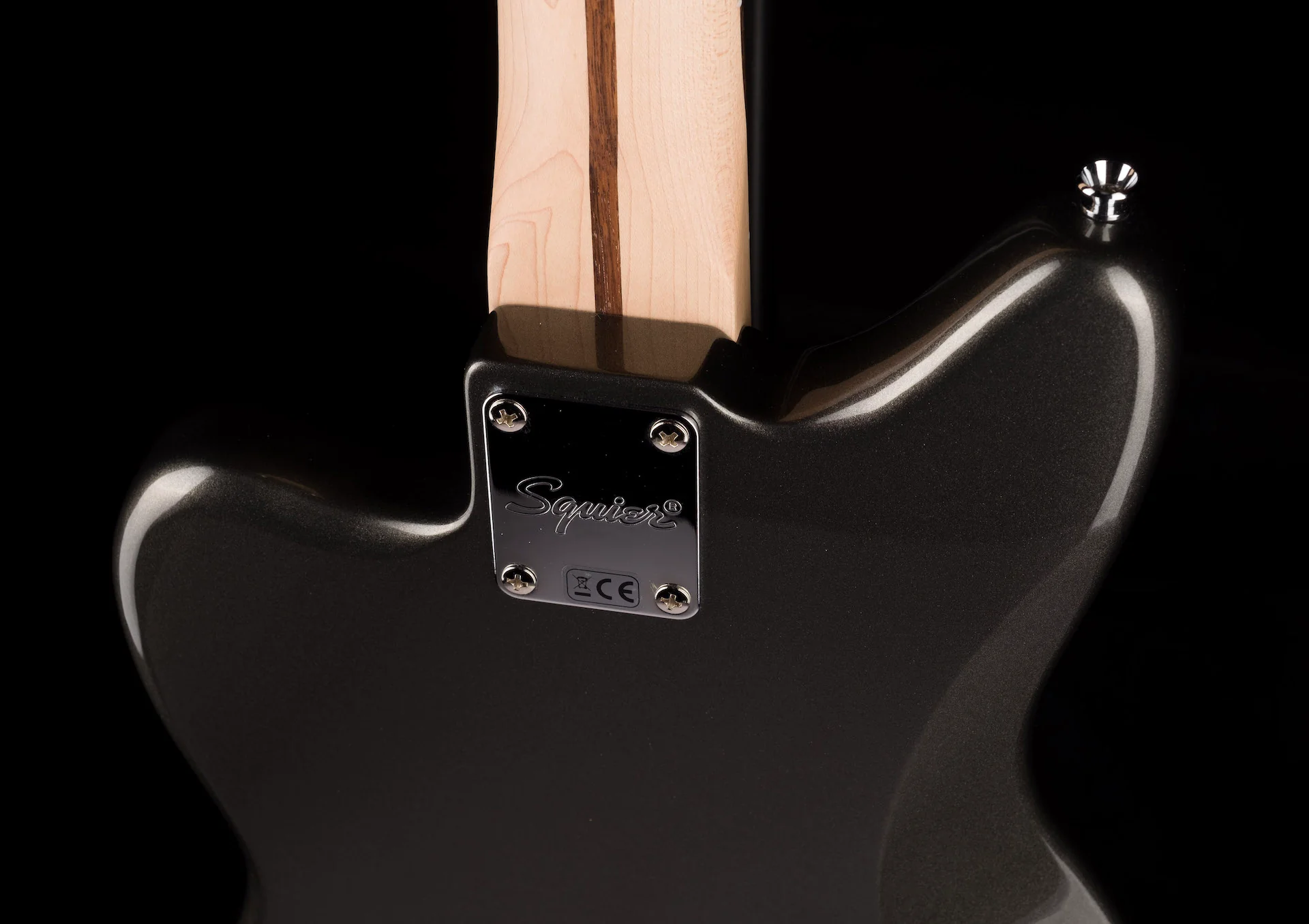 Squier Affinity Jaguar Bass H Charcoal Frost Metallic ***B-Stock*** - Image 13
