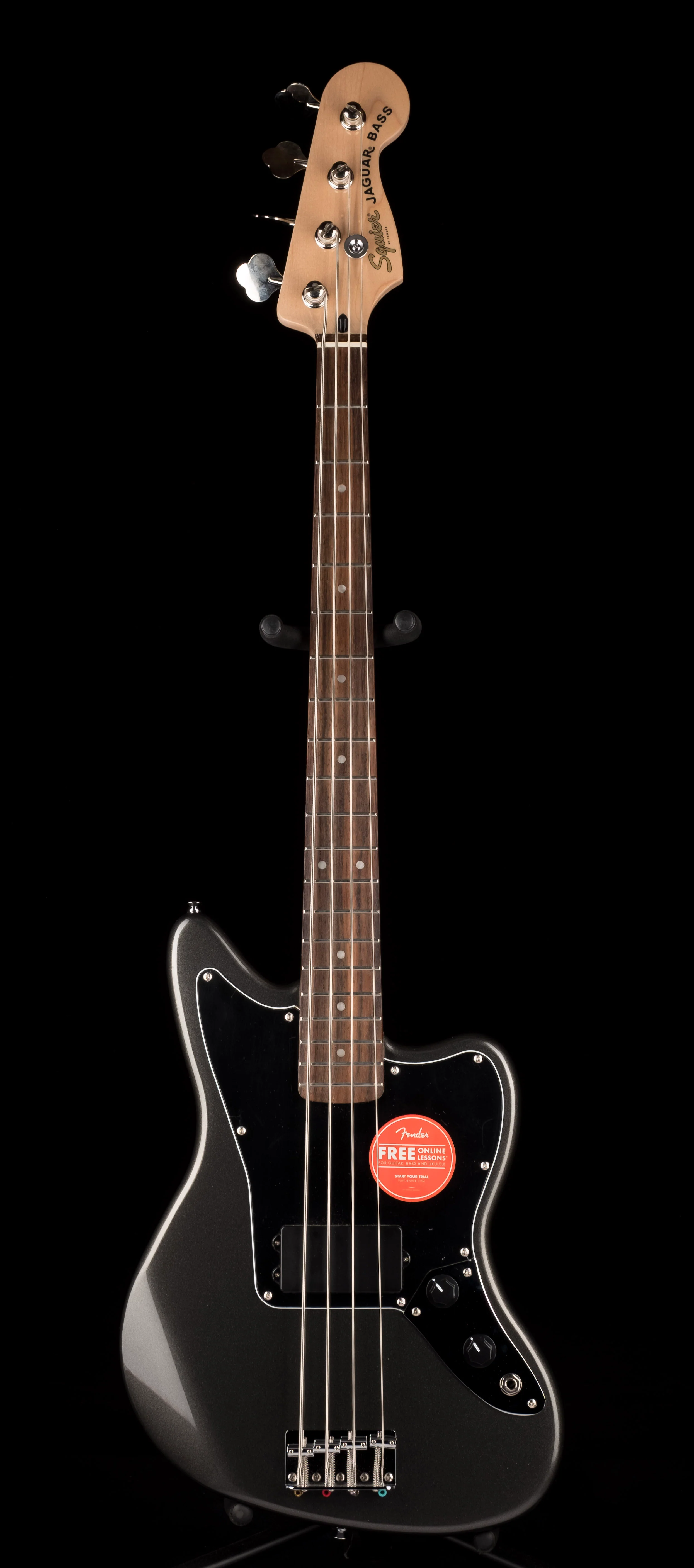 Squier Affinity Jaguar Bass H Charcoal Frost Metallic ***B-Stock*** - Image 3