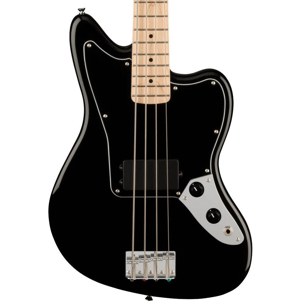Squier Affinity Series Jaguar Bass H Maple Fingerboard Black Pickguard Black