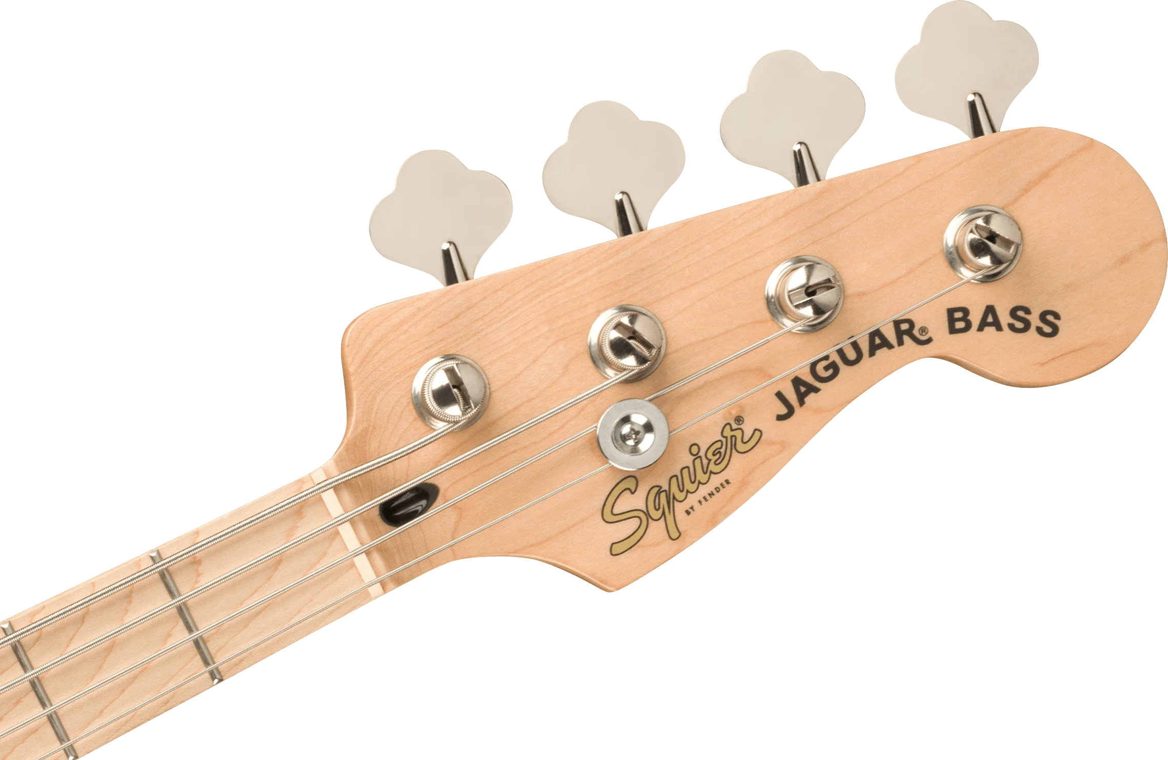 Squier Affinity Series Jaguar Bass H Maple Fingerboard Black Pickguard Black - Image 6