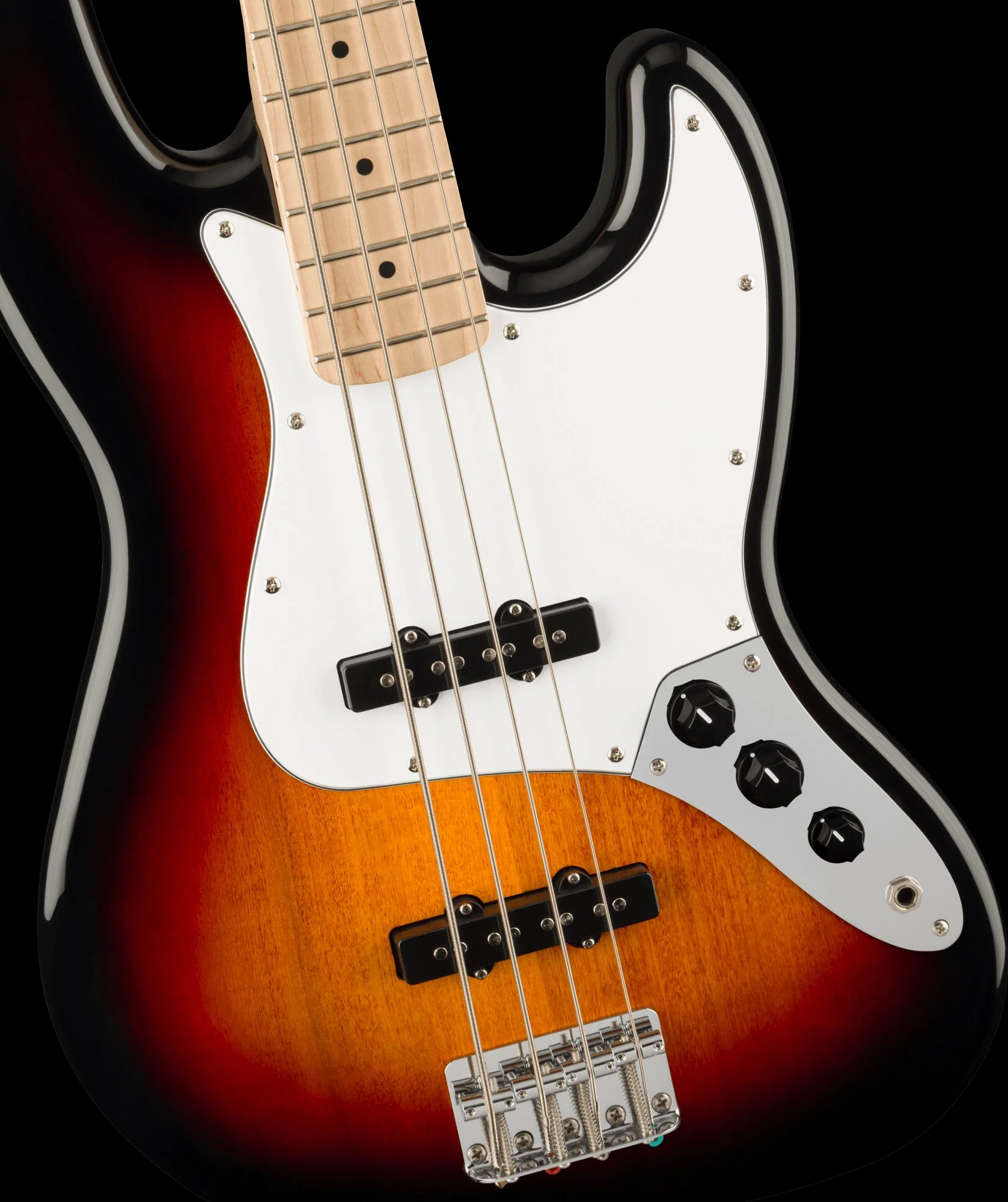 Squier Affinity Series Jazz Bass 3-Color Sunburst - Image 3