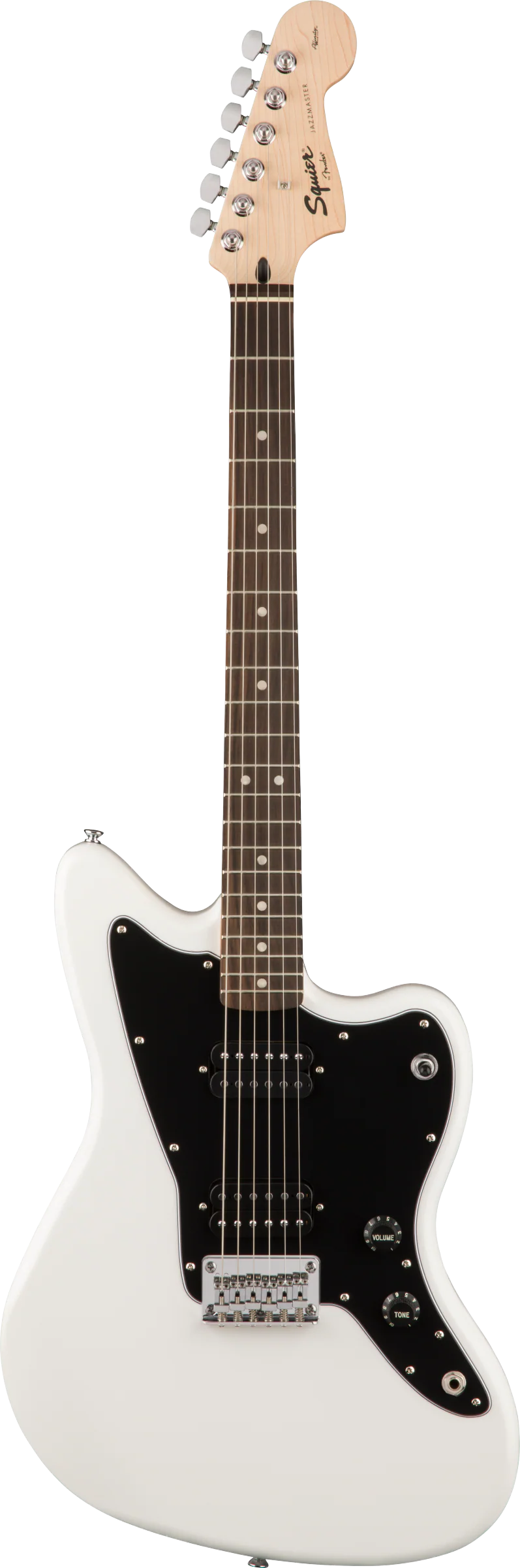 Squier Affinity Series Jazzmaster HH Laurel Fingerboard Arctic White Electric Guitar - Image 2