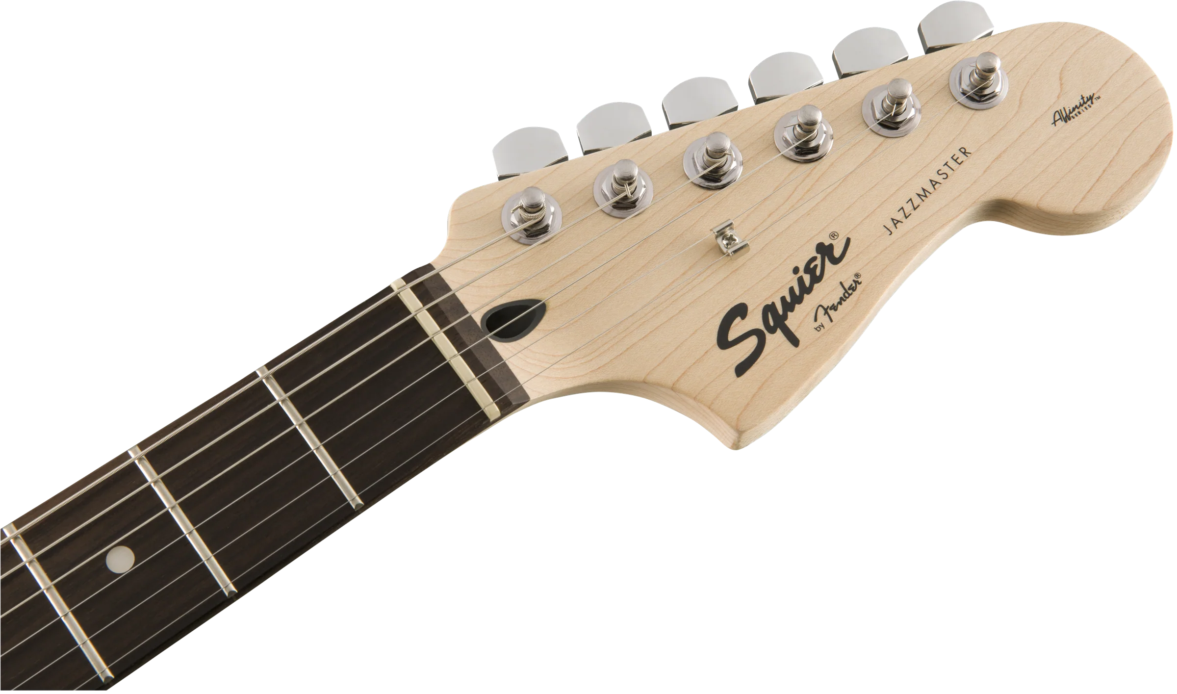 Squier Affinity Series Jazzmaster HH Laurel Fingerboard Arctic White Electric Guitar - Image 6