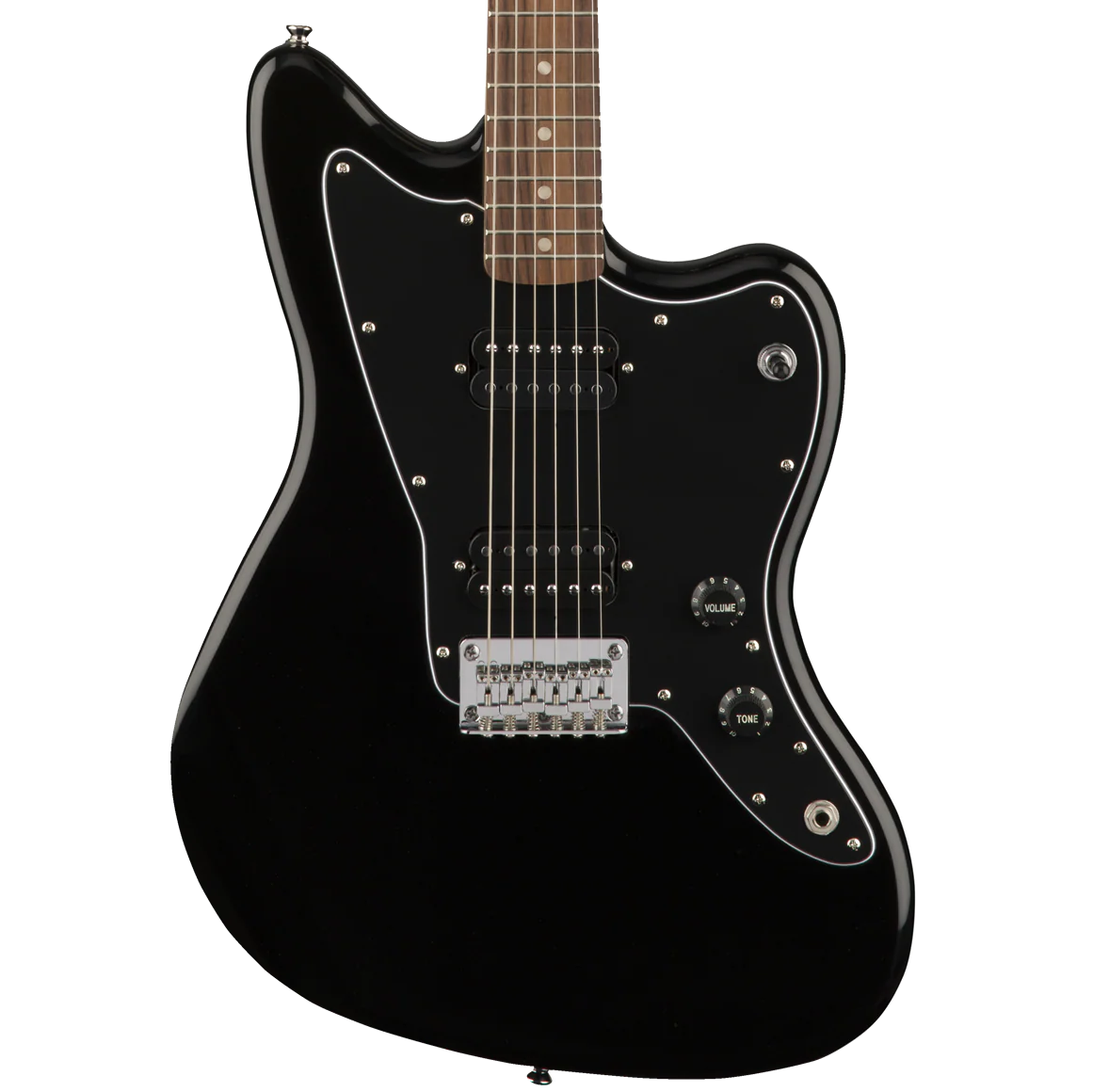 Squier Affinity Series Jazzmaster HH Laurel Fingerboard Black Electric Guitar
