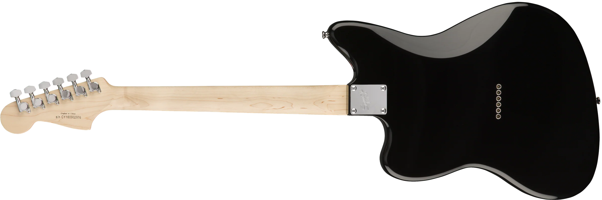 Squier Affinity Series Jazzmaster HH Laurel Fingerboard Black Electric Guitar - Image 5