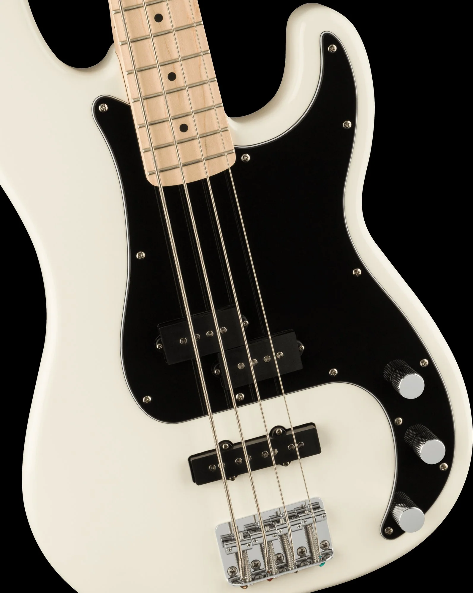 Squier Affinity Series Precision Bass PJ Olympic White - Image 3