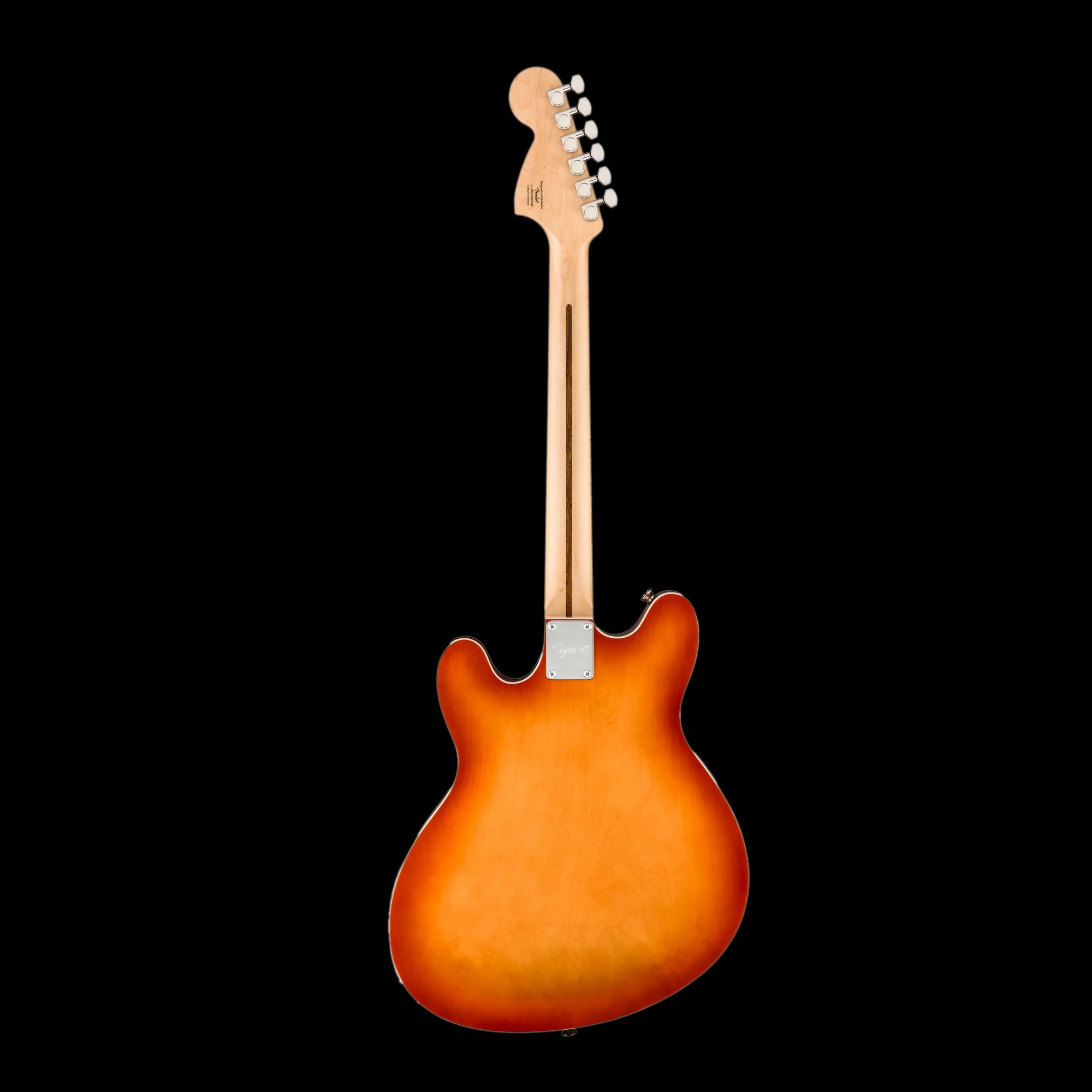 Squier Affinity Series Starcaster Deluxe Maple Fingerboard Sienna Sunburst - Image 3