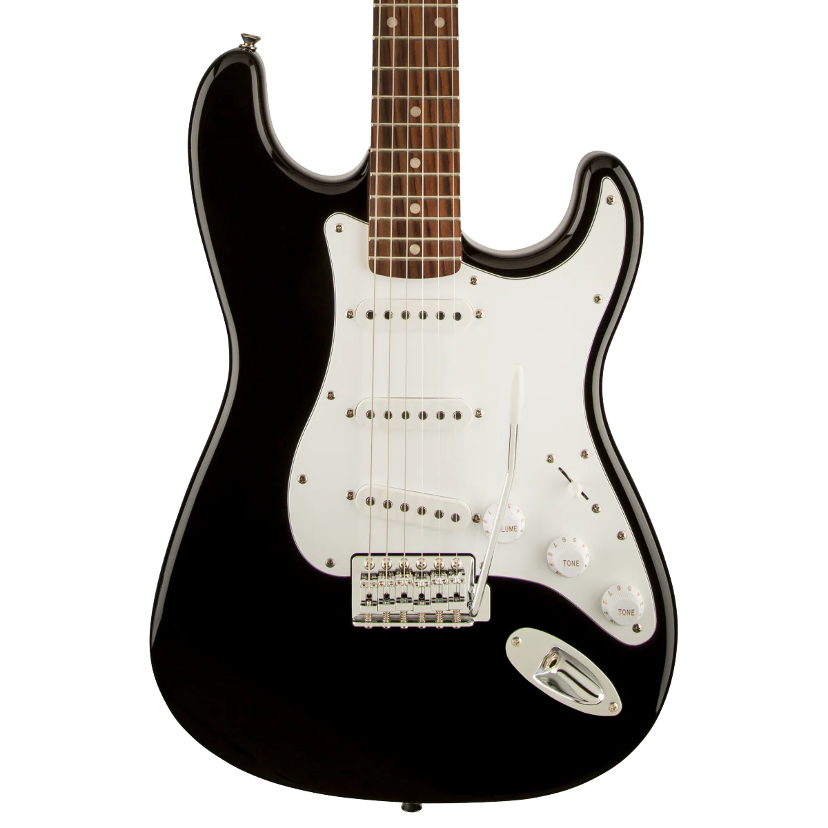 Squier Affinity Series Stratocaster Laurel Fingerboard Black Electric Guitar