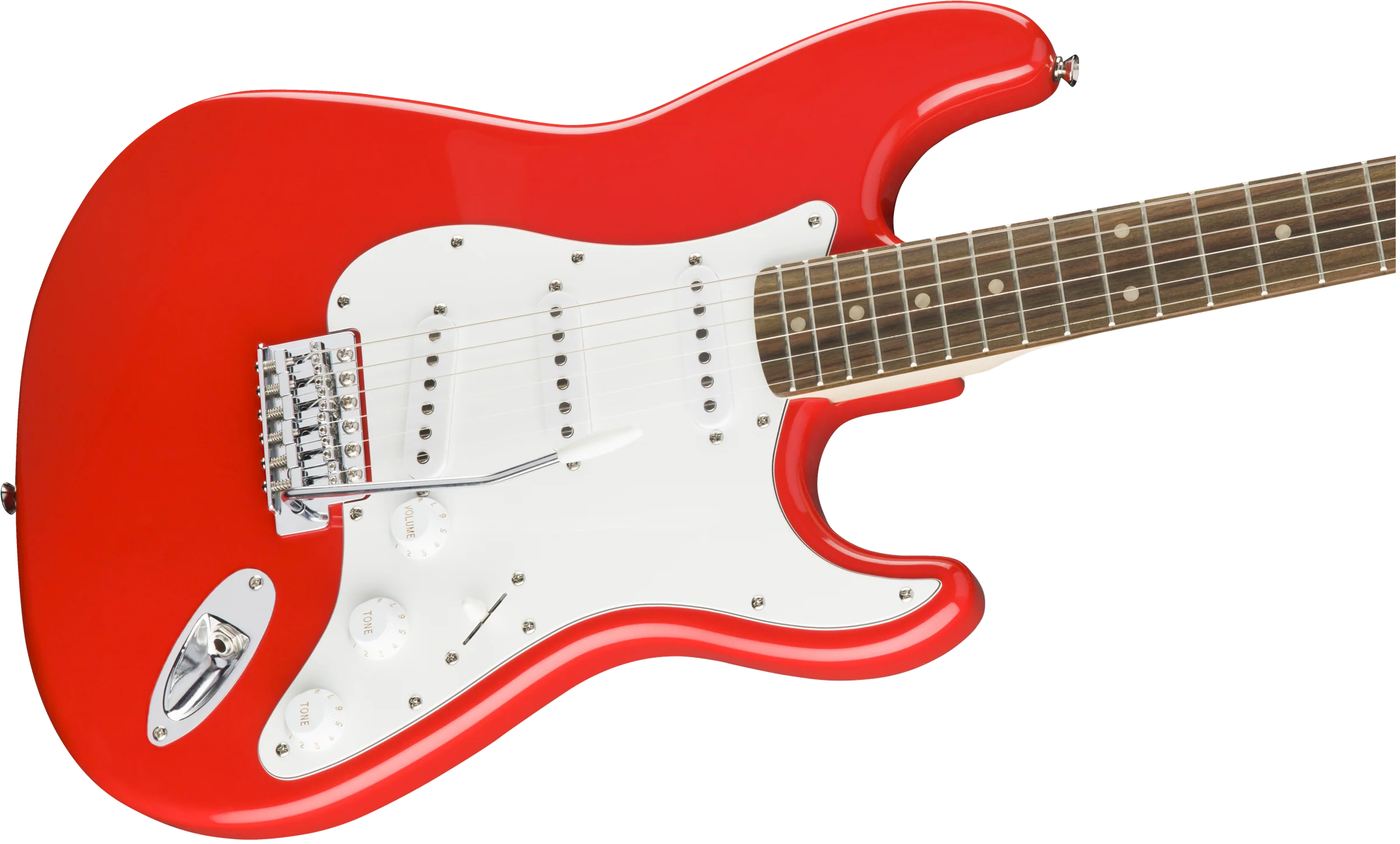 Squier Affinity Series Stratocaster Laurel Fingerboard Race Red Electric Guitar - Image 5