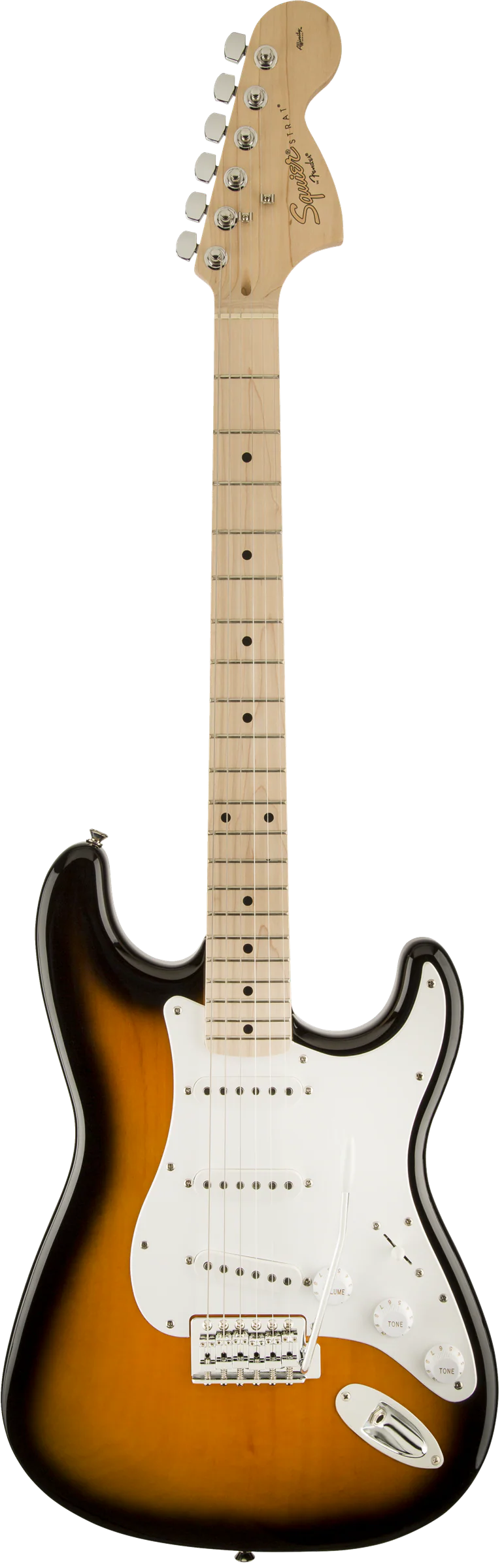 Squier Affinity Series Stratocaster Maple Fingerboard 2-Tone Sunburst - Image 2