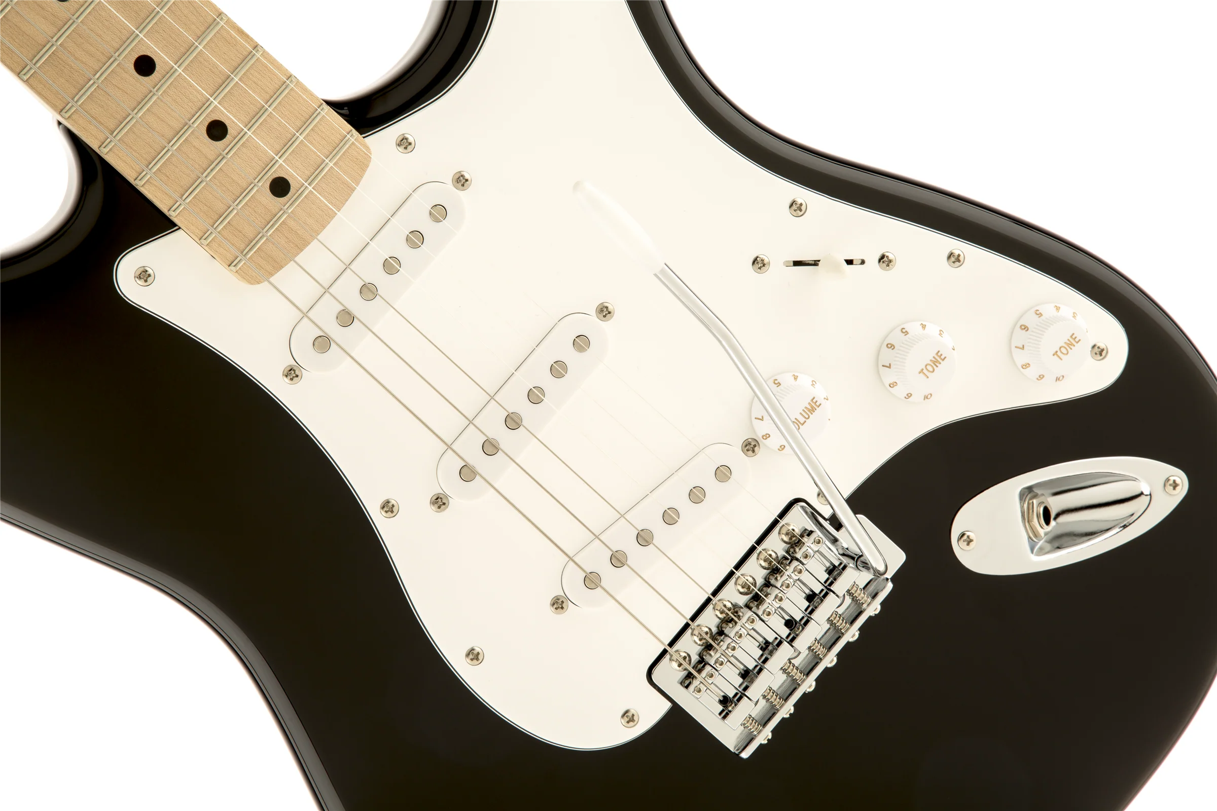 Squier Affinity Series Stratocaster Maple Fingerboard Black - Image 3
