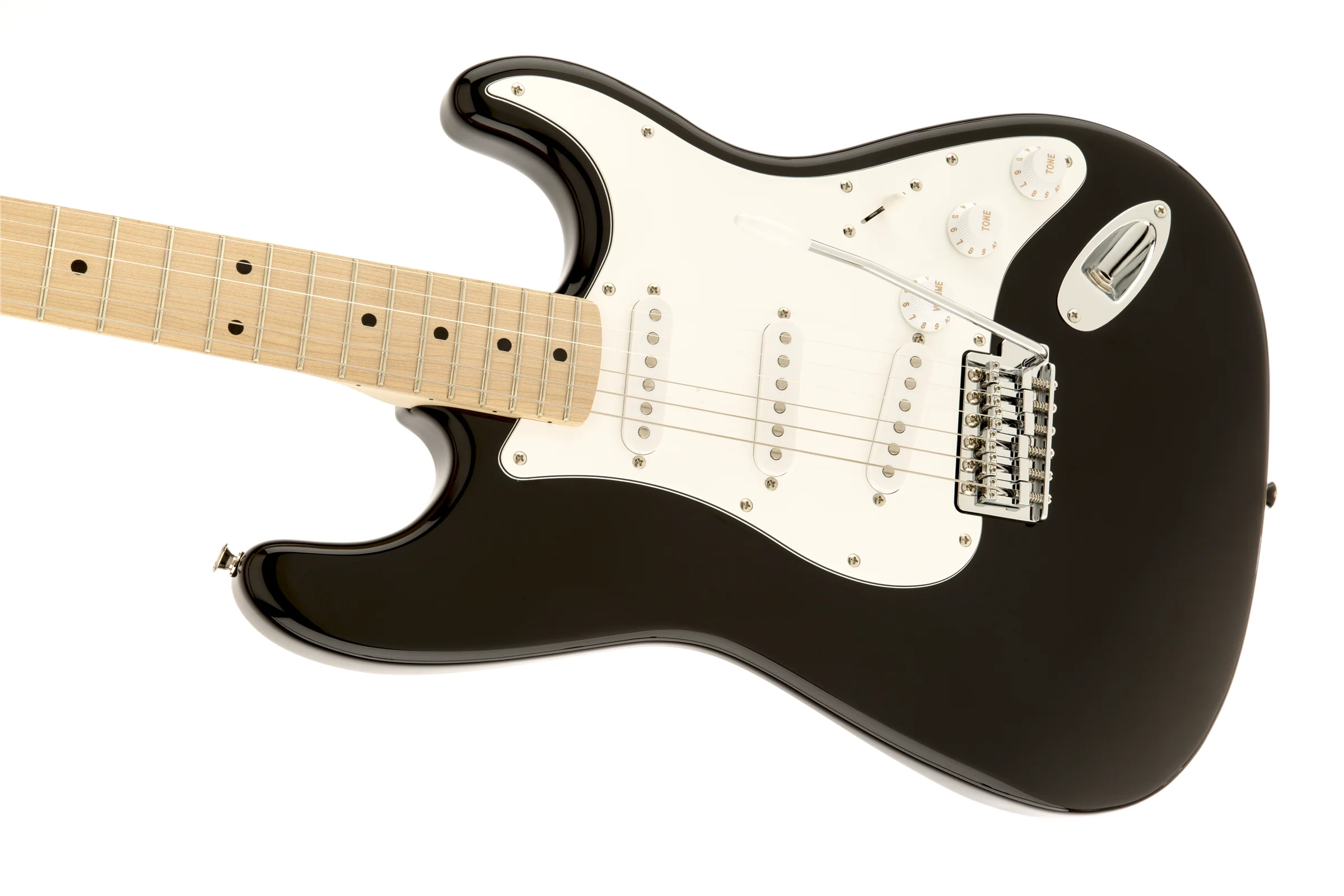 Squier Affinity Series Stratocaster Maple Fingerboard Black - Image 5