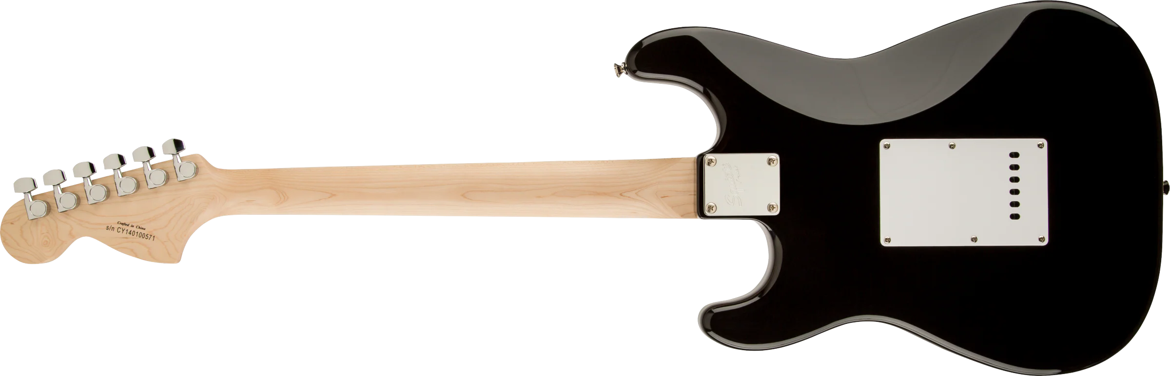 Squier Affinity Series Stratocaster Maple Fingerboard Black - Image 6