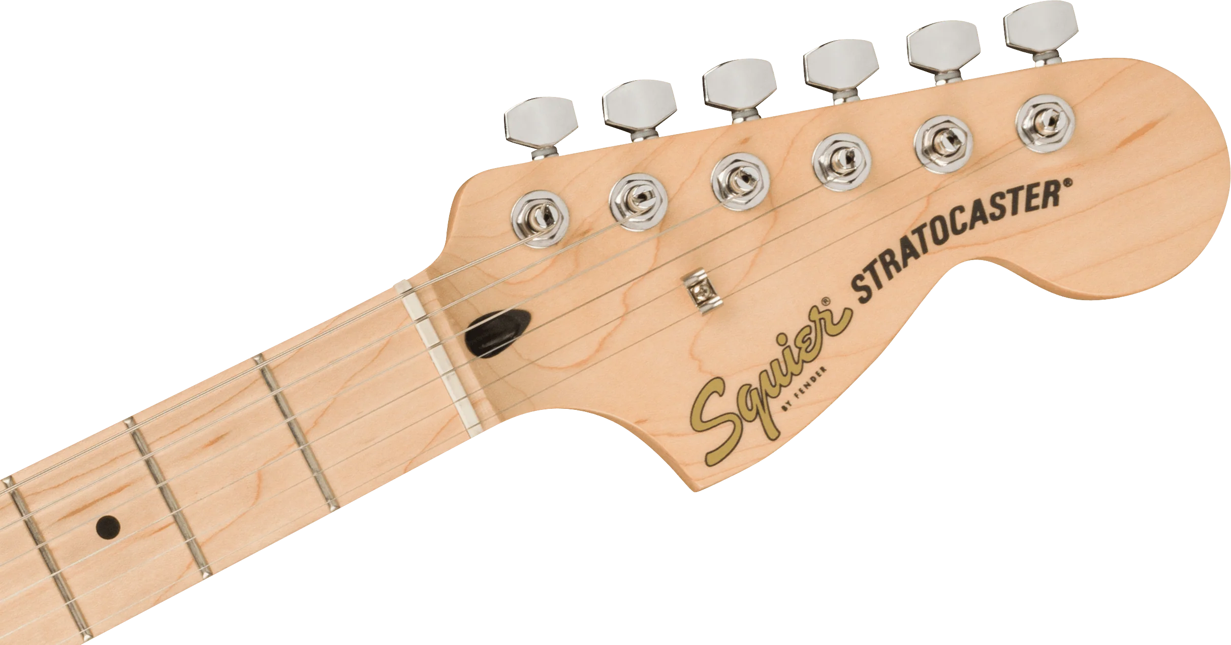 Squier Affinity Series Stratocaster Maple Fingerboard White Pickguard Olympic White - Image 6