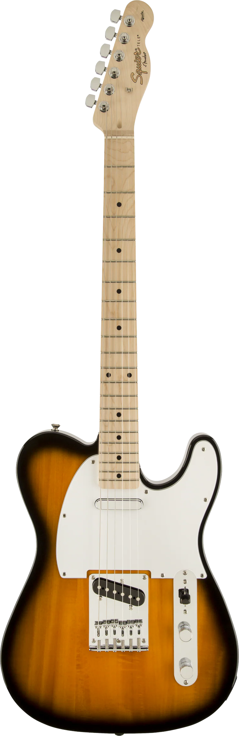 Squier Affinity Series Telecaster Maple Fingerboard 2-Color Sunburst Electric Guitar - Image 2